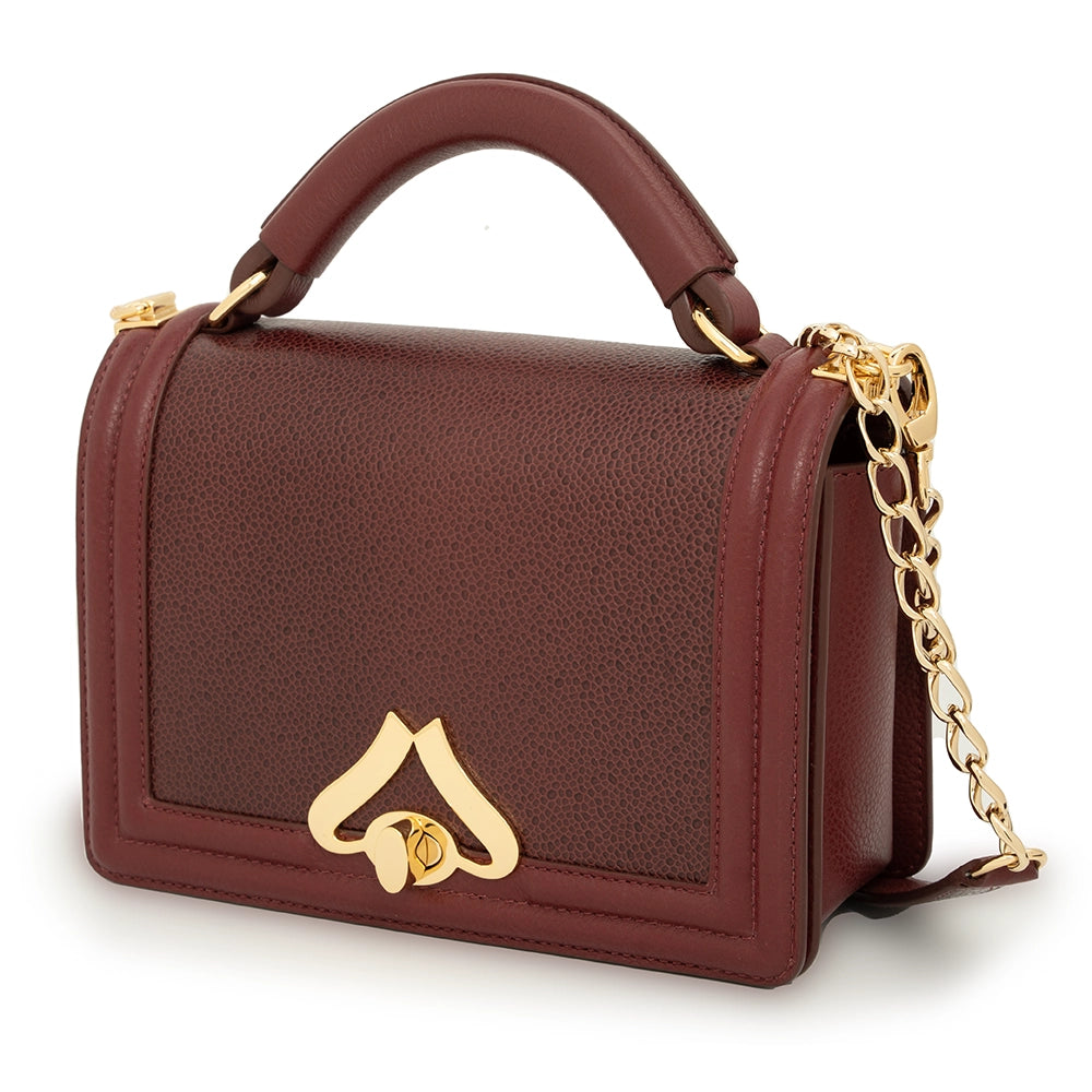LADIES HAND BAG 0004 CHARM BERRY