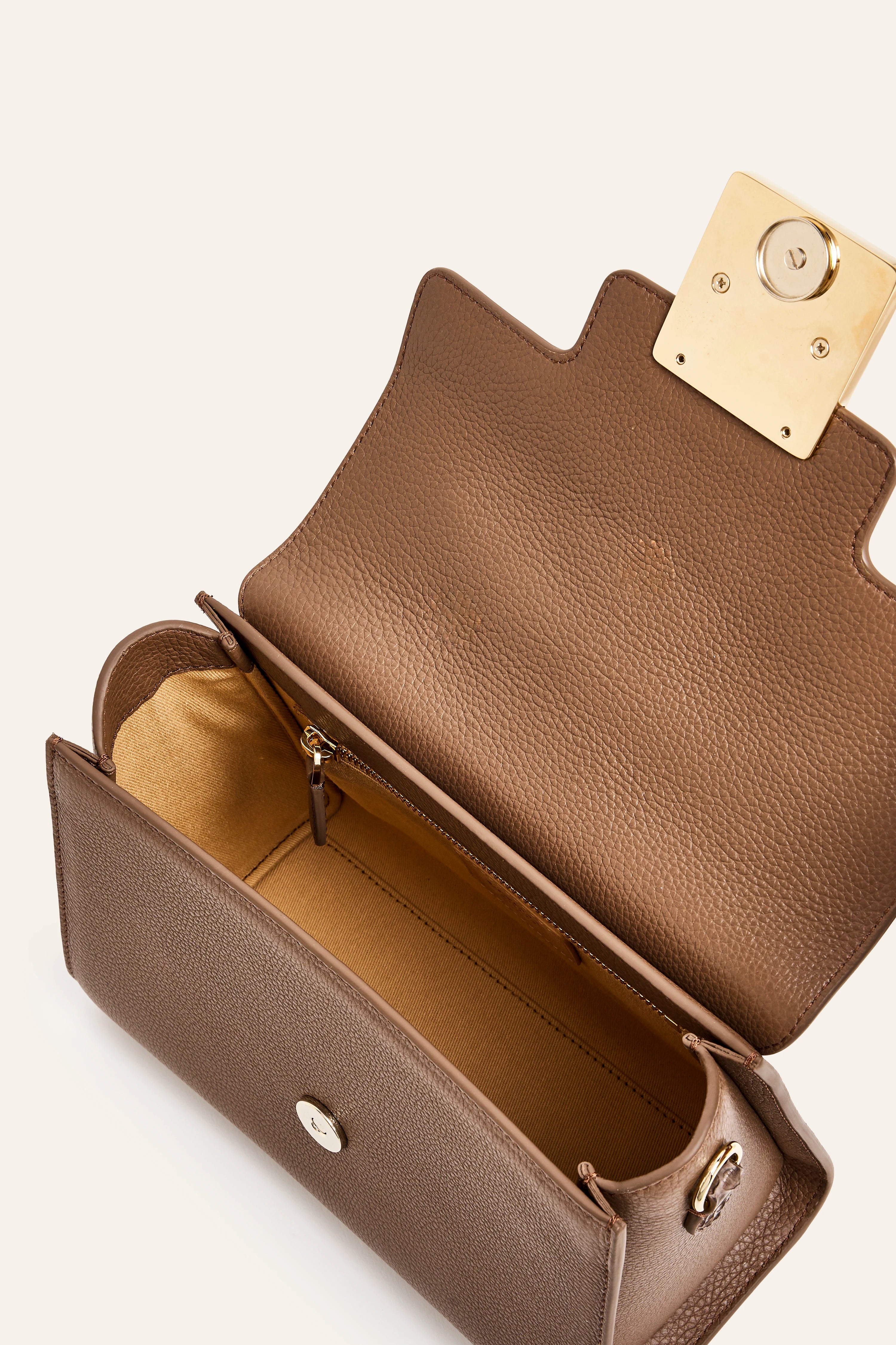 Cavallo Amira Nappa & Python Leather Crossbody Bag