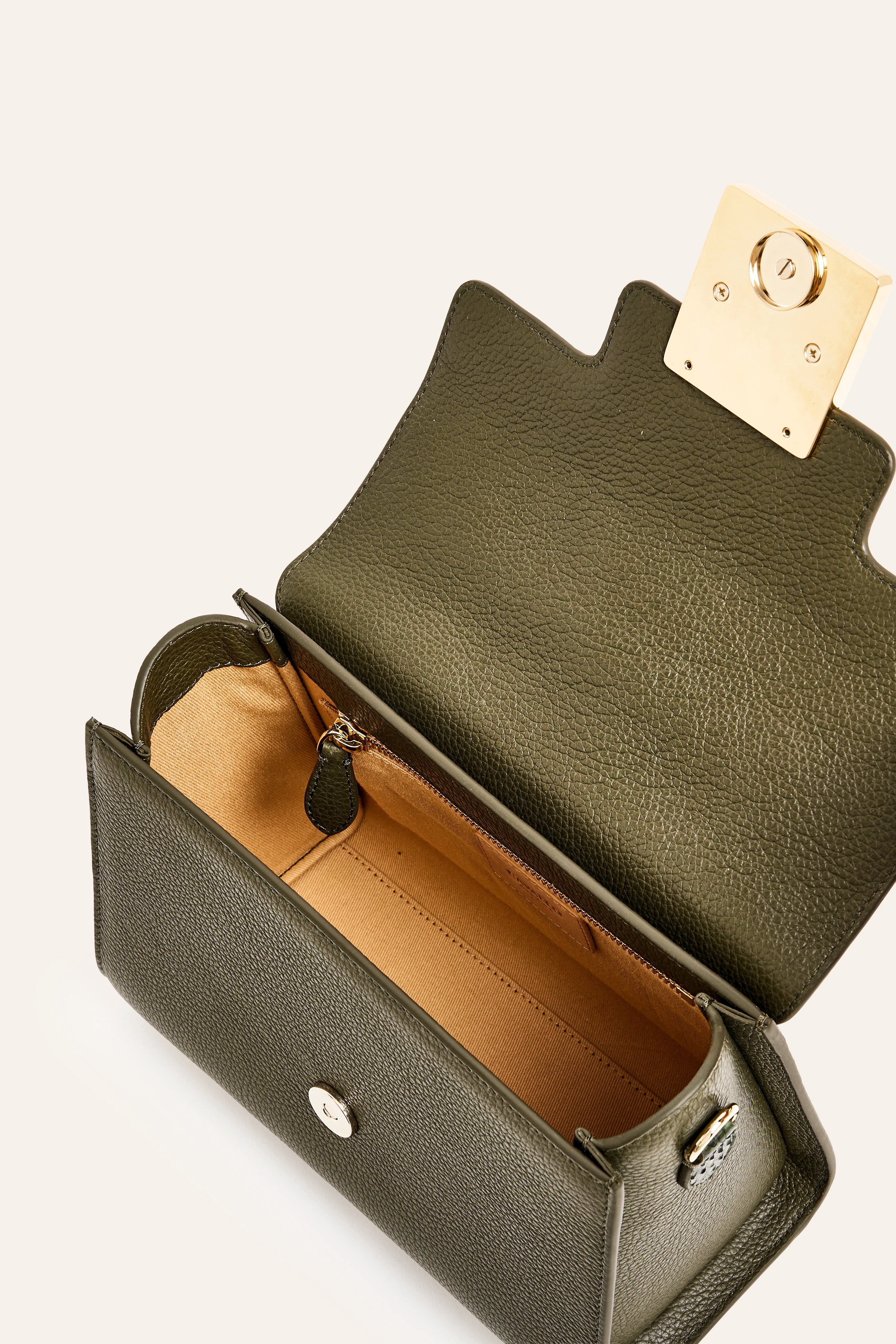 Cavallo Amira Nappa & Python Leather Crossbody Bag