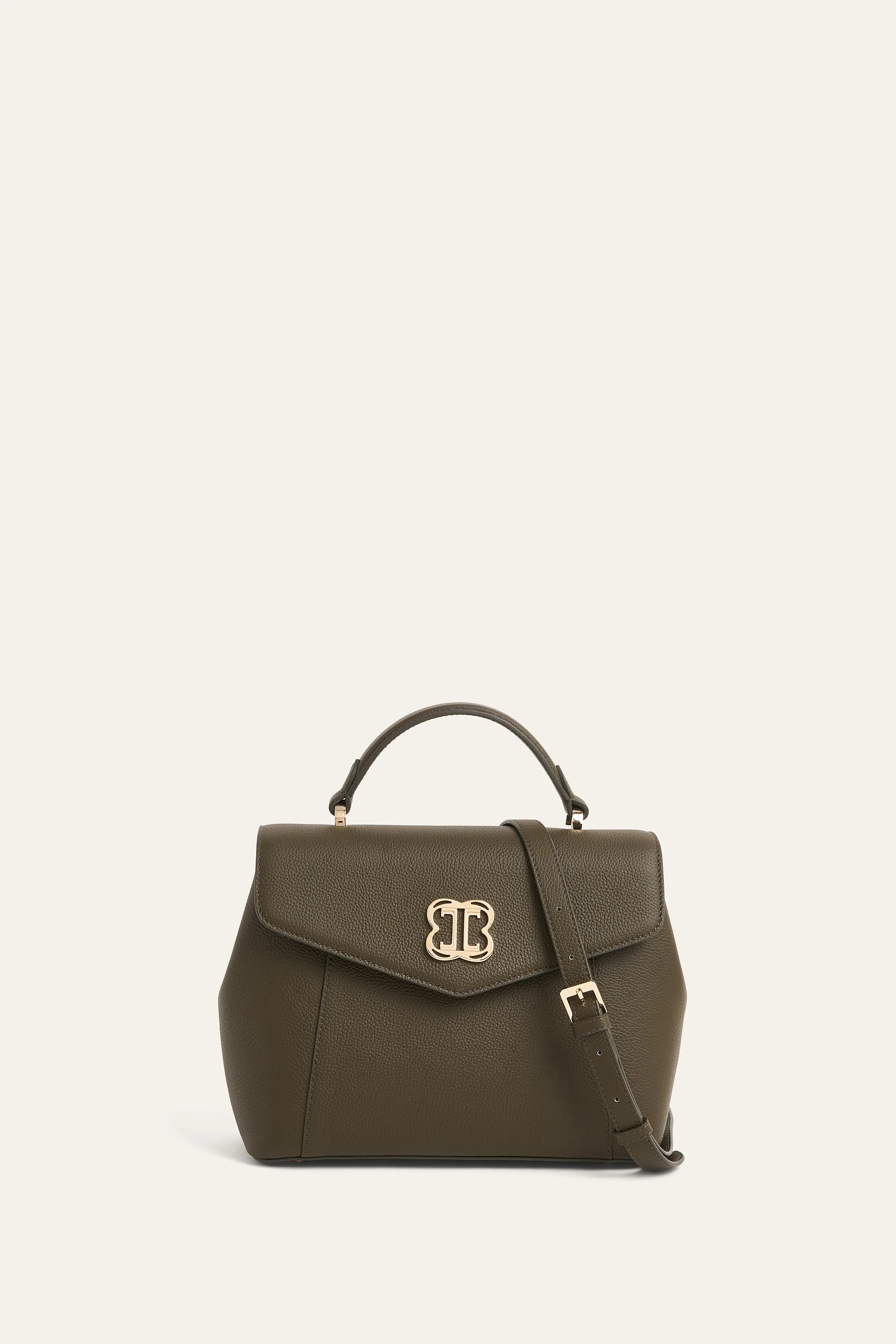 0022 IVORY CALF Satchel Bag