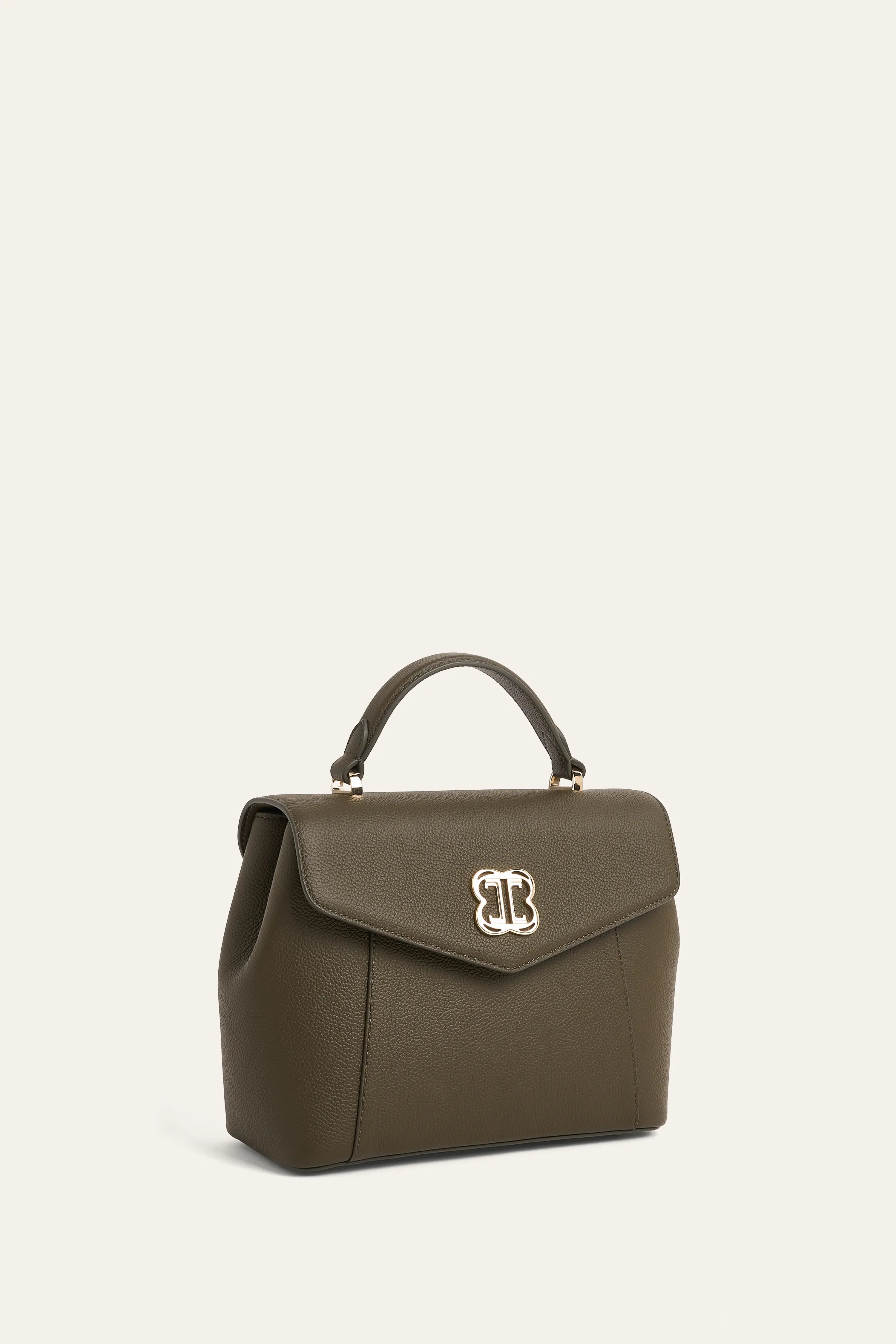 0022 IVORY CALF Satchel Bag