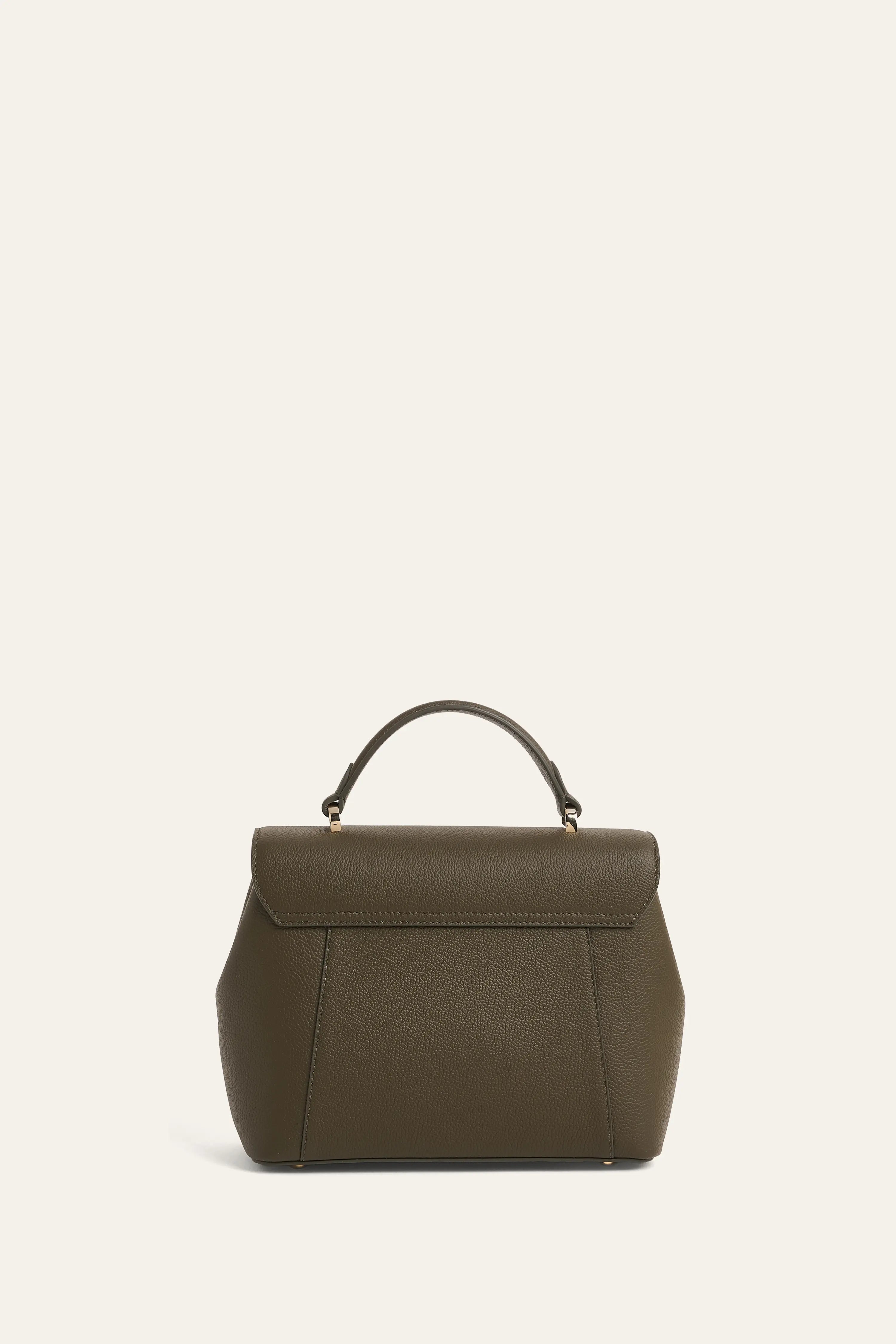 0022 IVORY CALF Satchel Bag