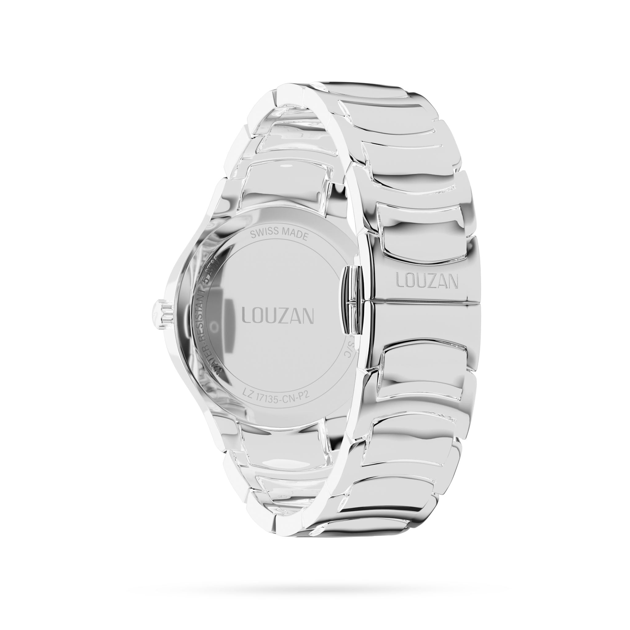 Cryste watch silver and blue