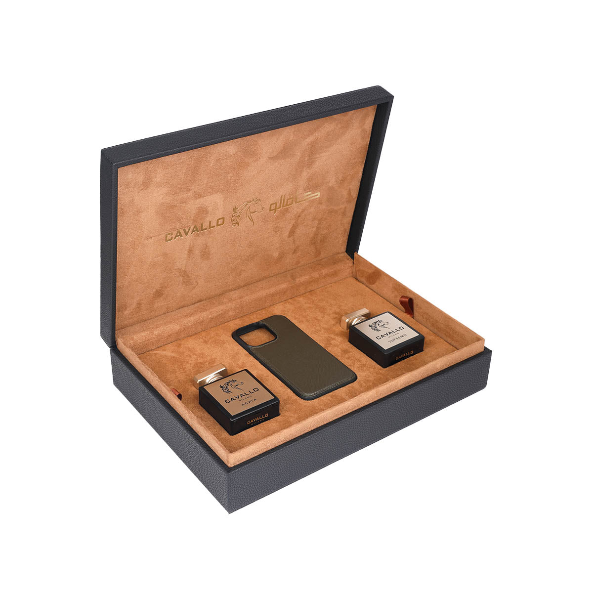 Cavallo 2 Perfume (Supremo 100ml and Agata 100ml) + Mobile Cover
