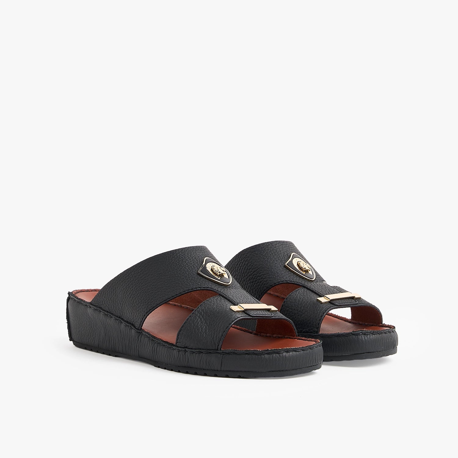 2145 DEER GOMMATO Leather Arabic Sandals for Men