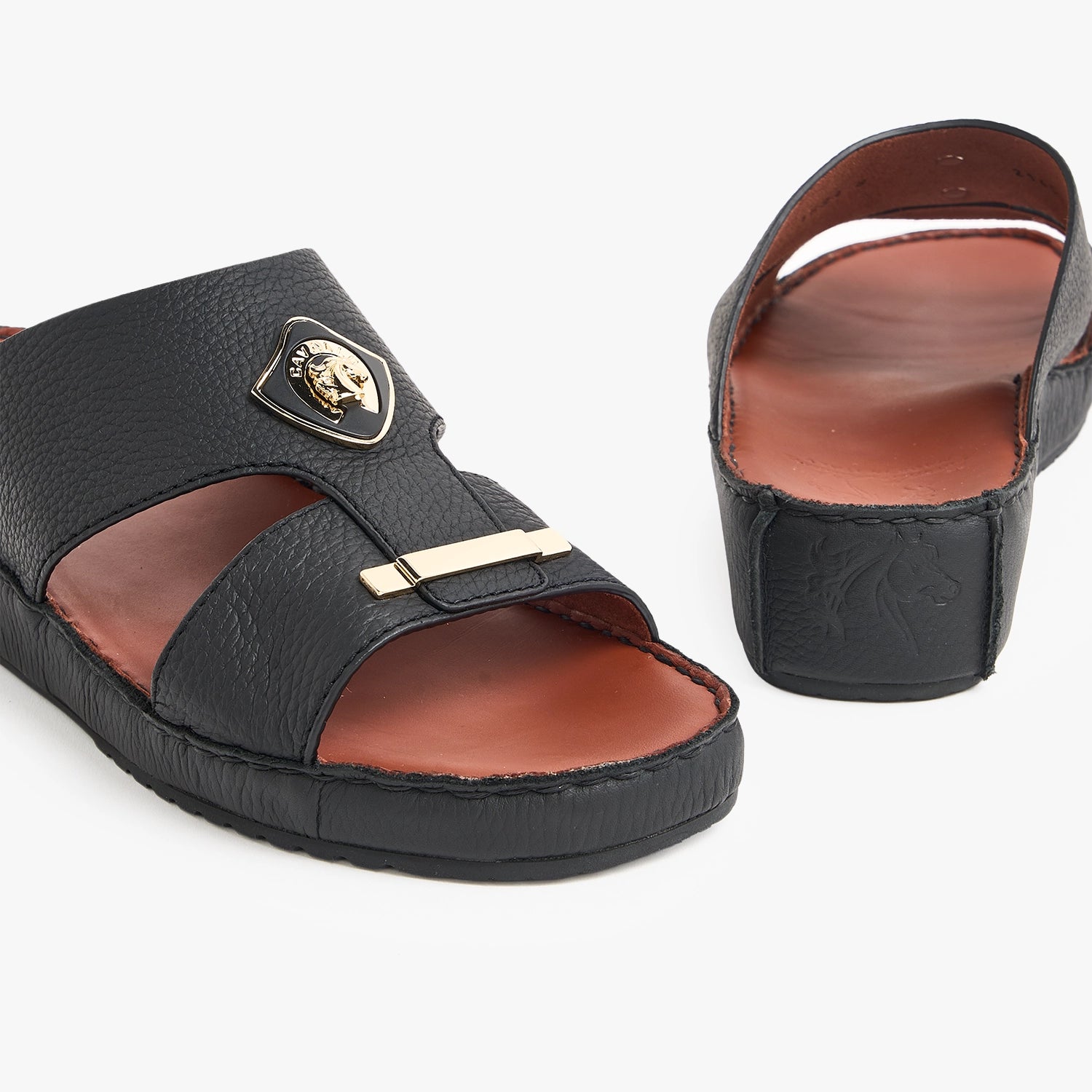 2145 DEER GOMMATO Leather Arabic Sandals for Men
