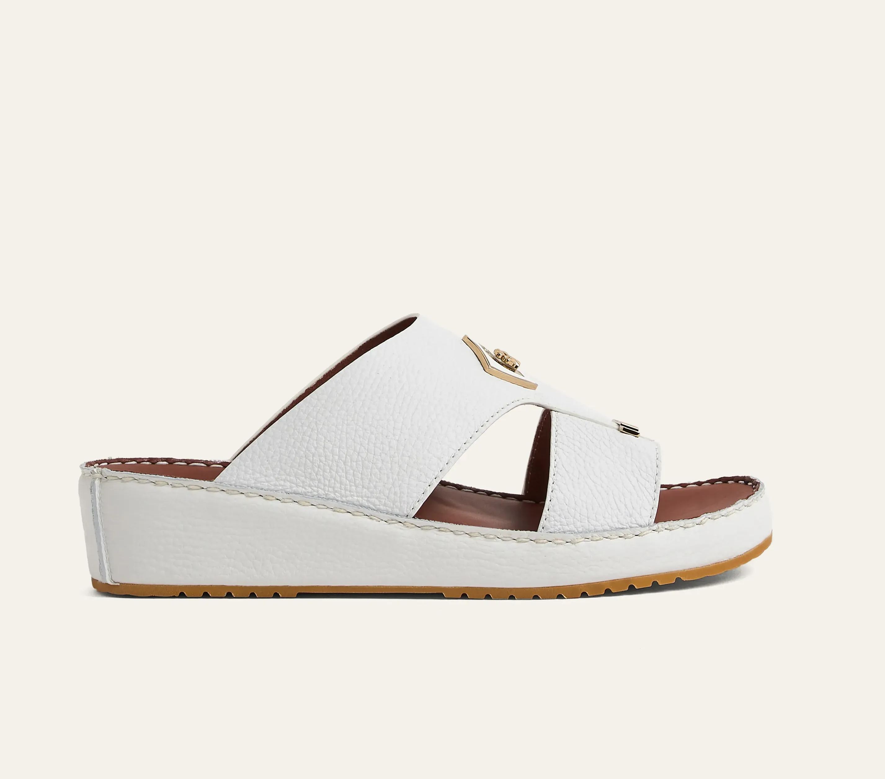 2145 DEER GOMMATO Leather Arabic Sandals for Men