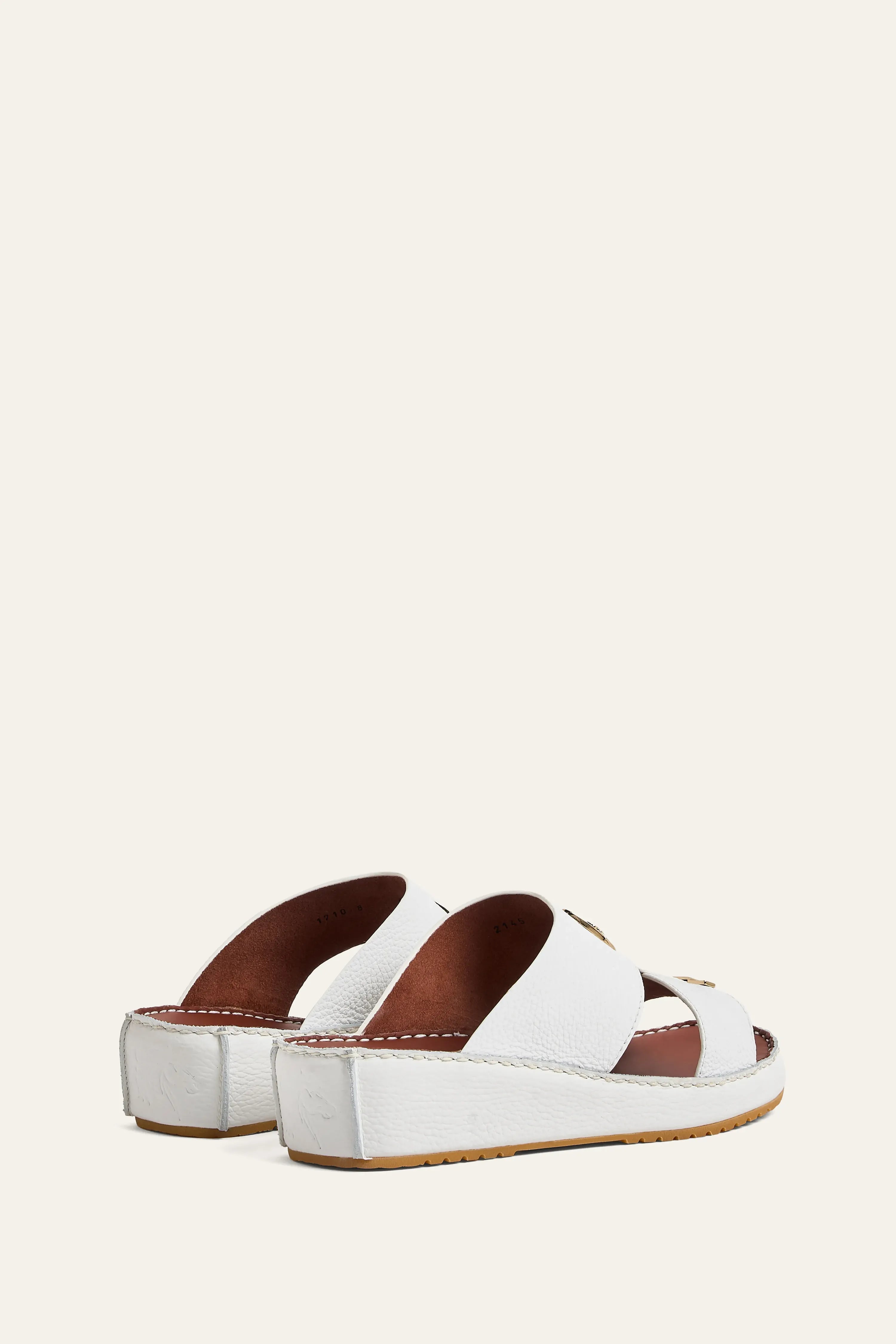 2145 DEER GOMMATO Leather Arabic Sandals for Men