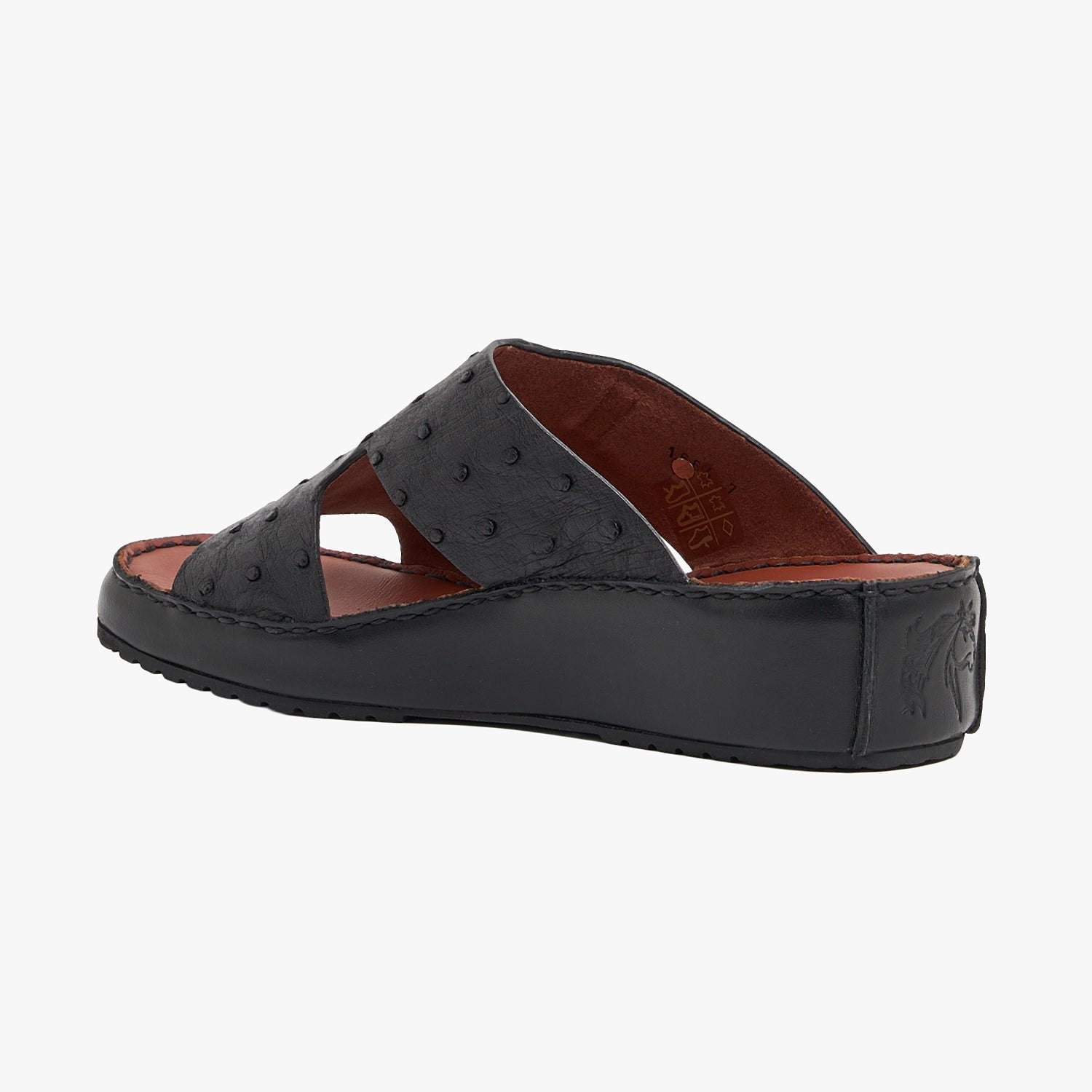 4033 OSTRICH LONDON Leather Arabic Sandals for Men