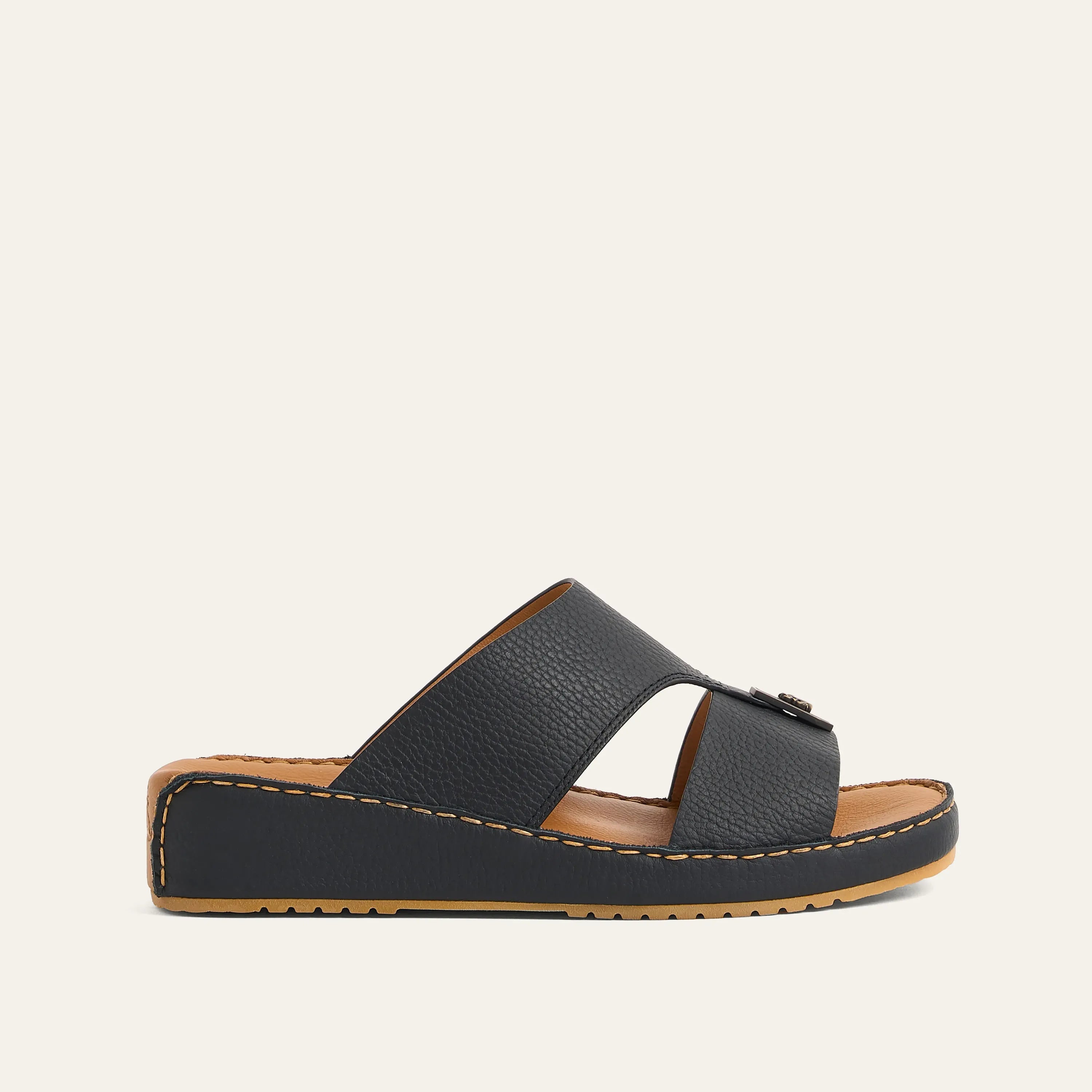 4005 CALF Leather Arabic Sandals for Men