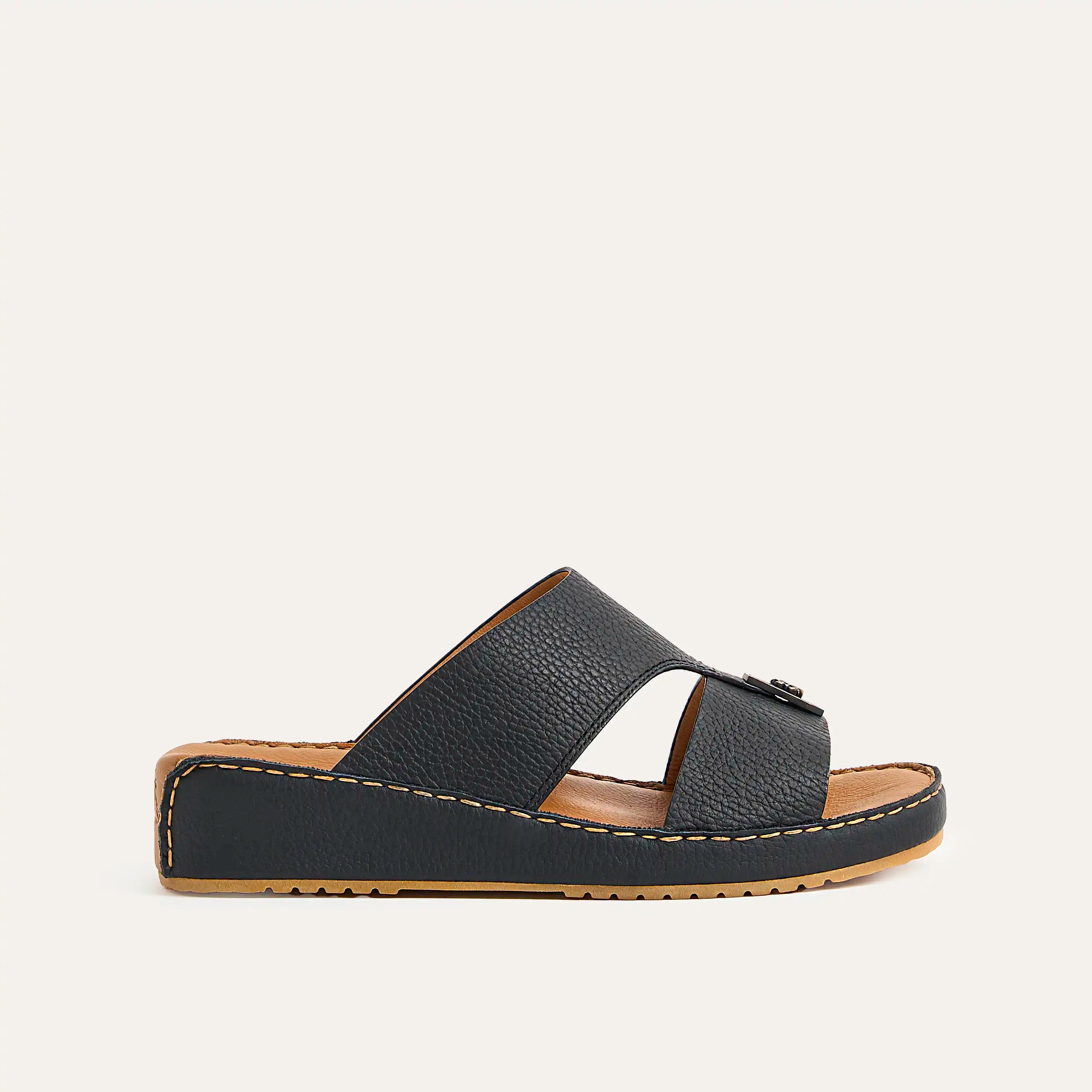 4005 CALF Leather Arabic Sandals for Men