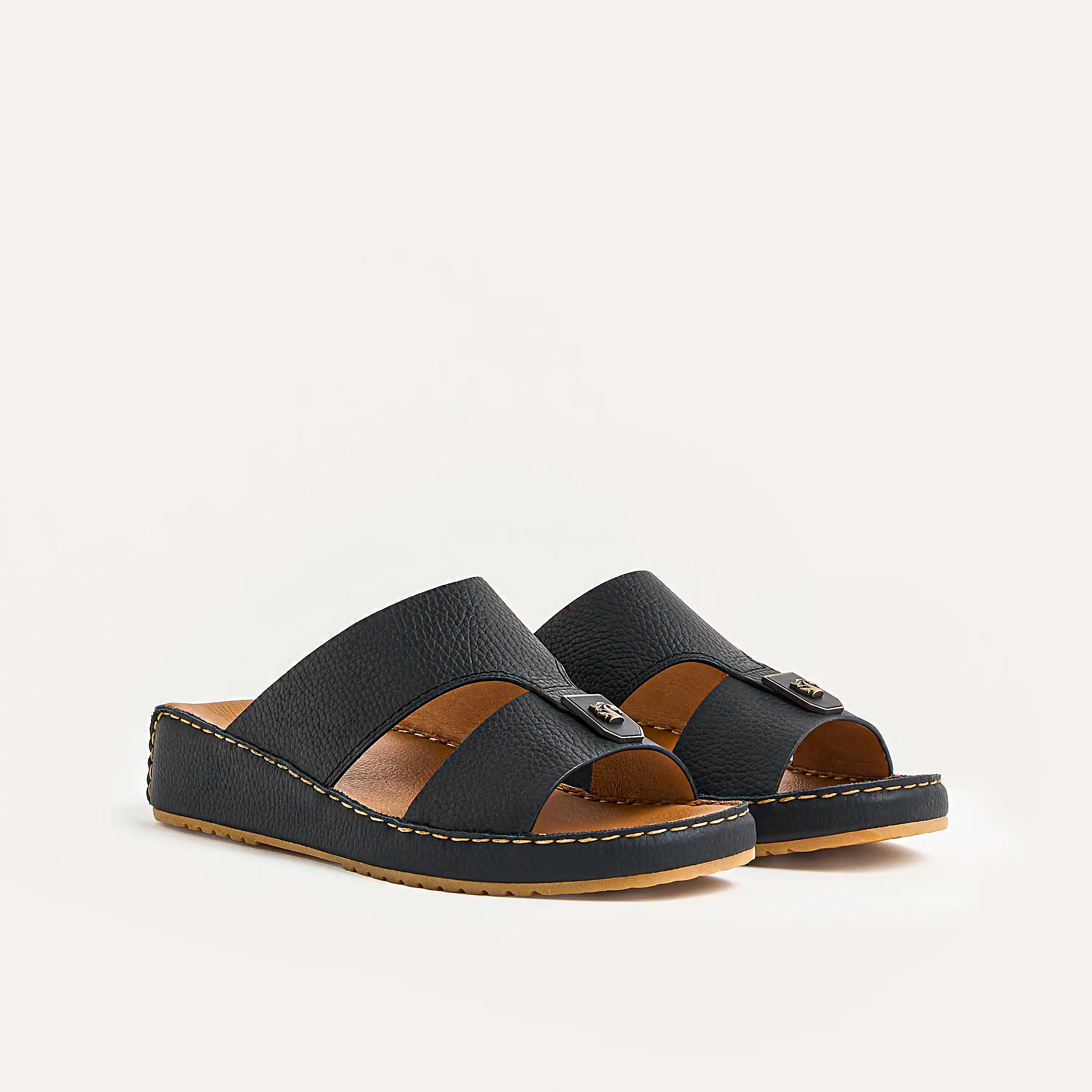 4005 CALF Leather Arabic Sandals for Men