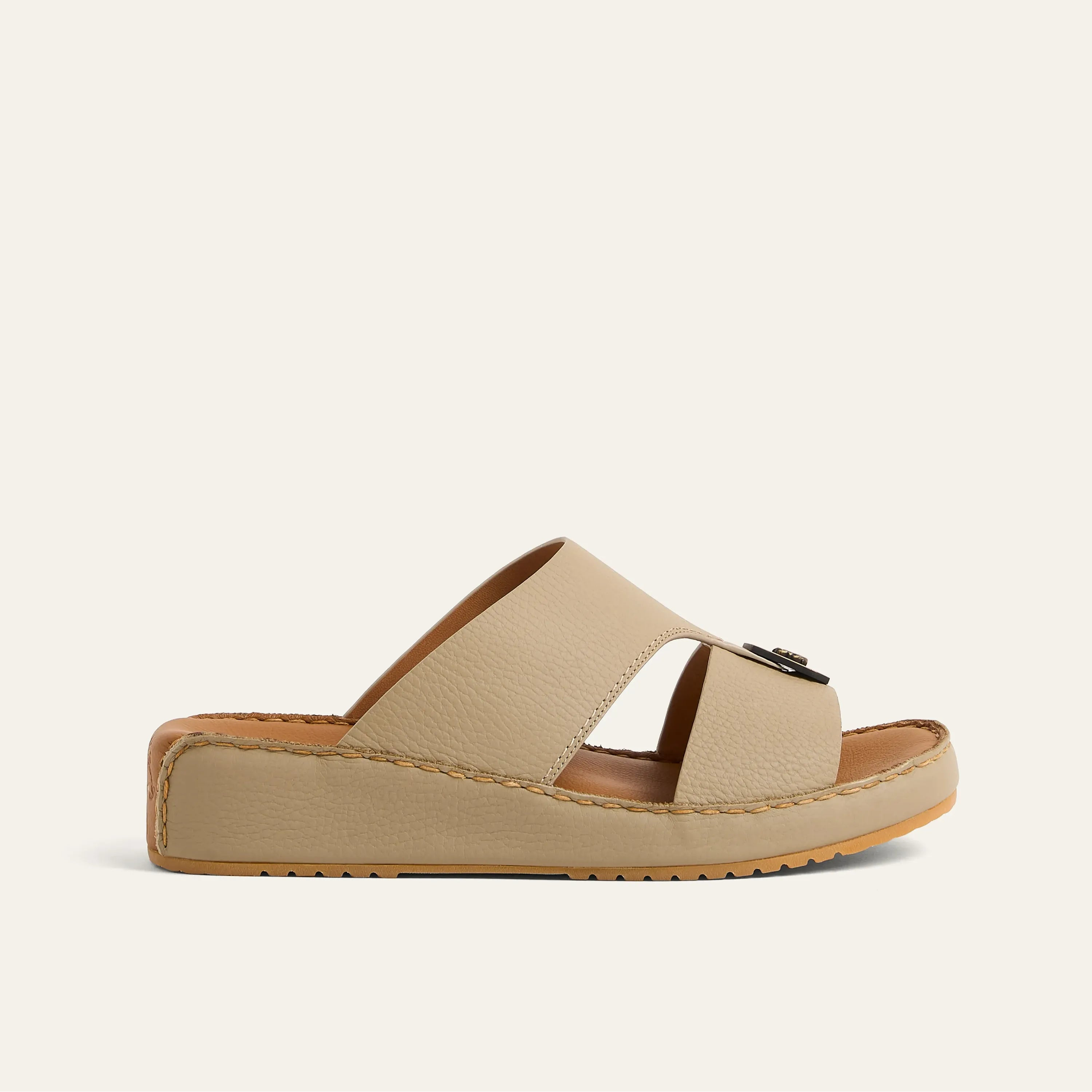 4005 CALF Leather Arabic Sandals for Men