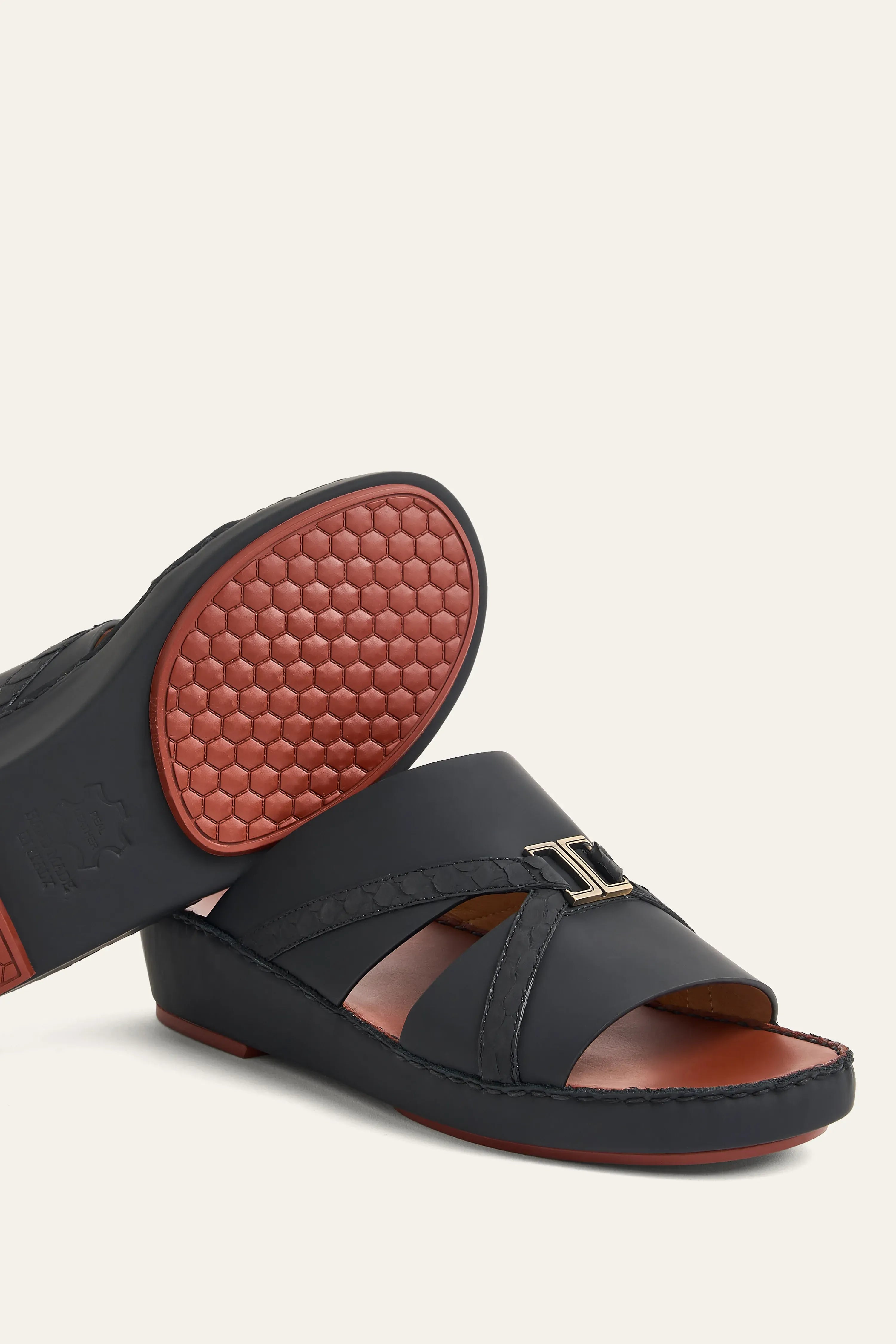 4034 LONDON Leather Arabic Sandals for Men