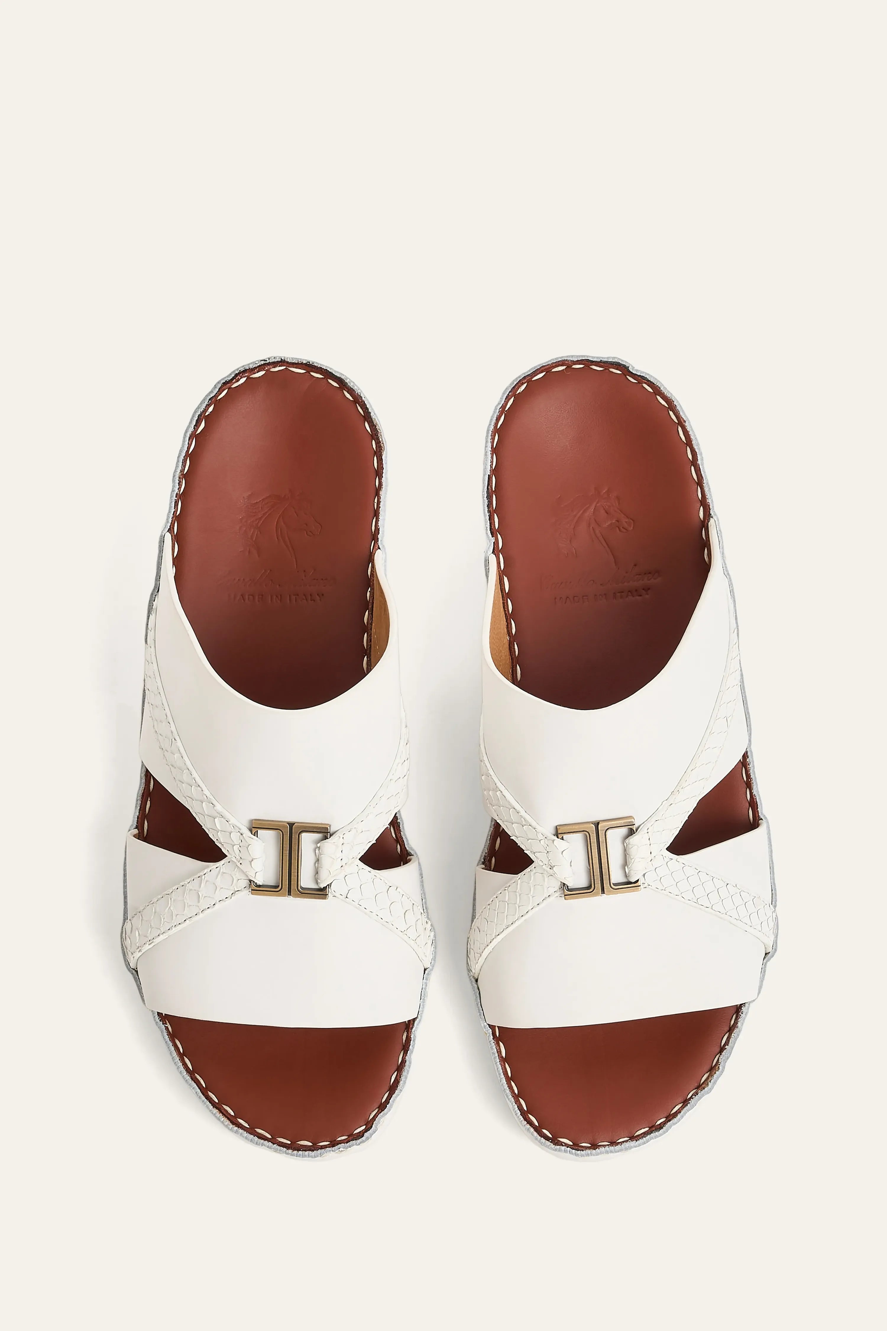 4034 LONDON Leather Arabic Sandals for Men