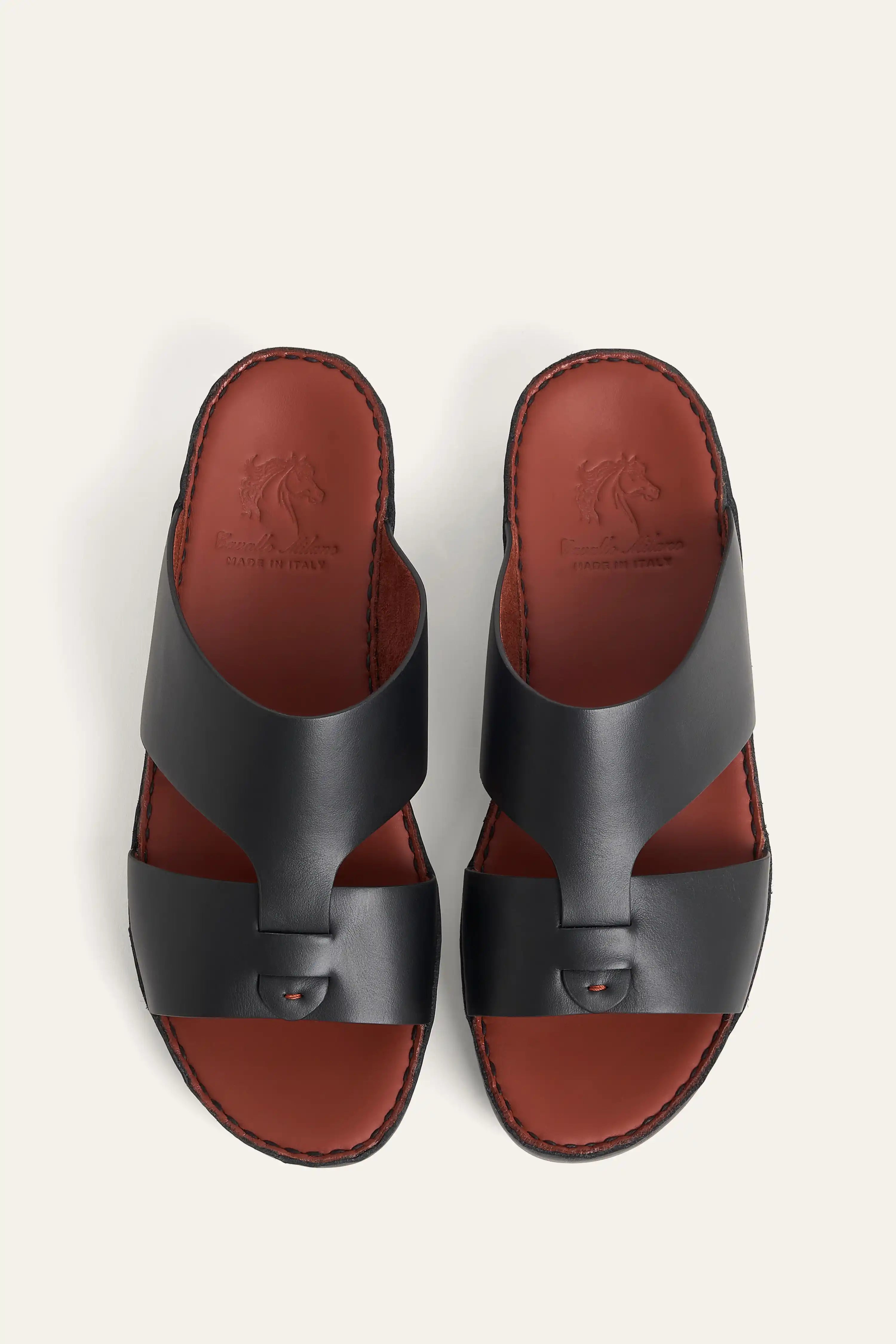 4046 GANGE Leather Arabic Sandals for Men