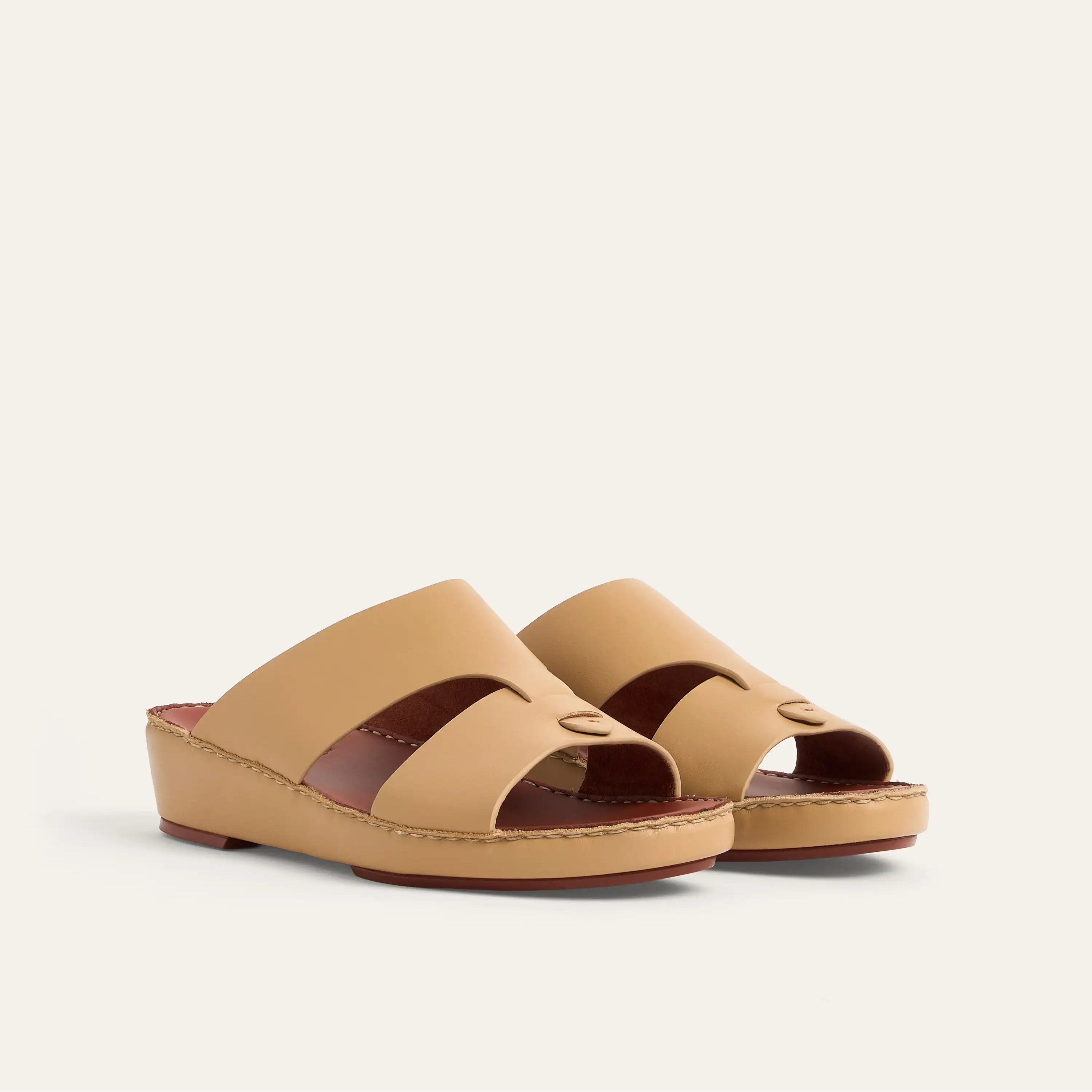 4046 GANGE Leather Arabic Sandals for Men