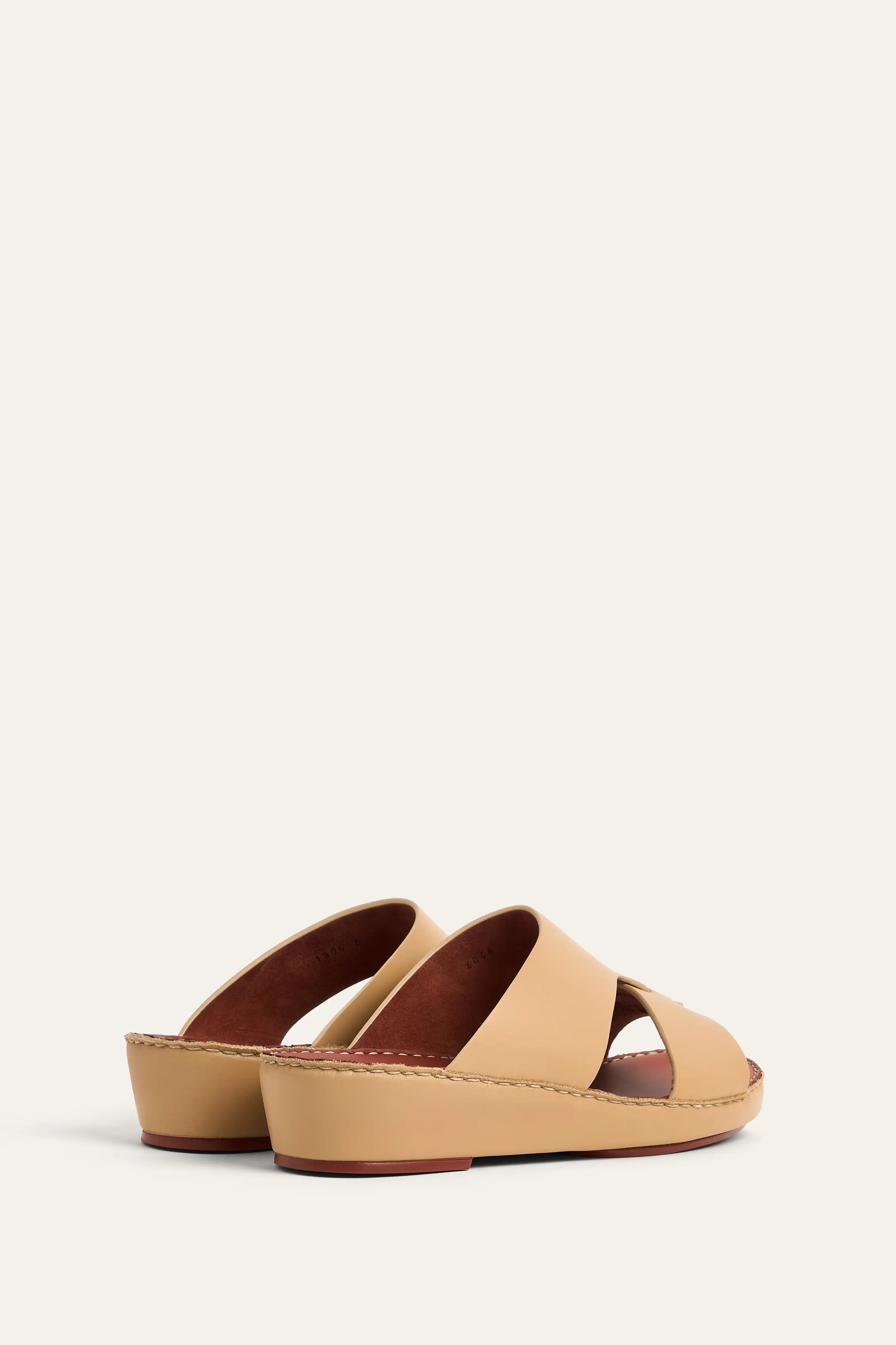 4046 GANGE Leather Arabic Sandals for Men