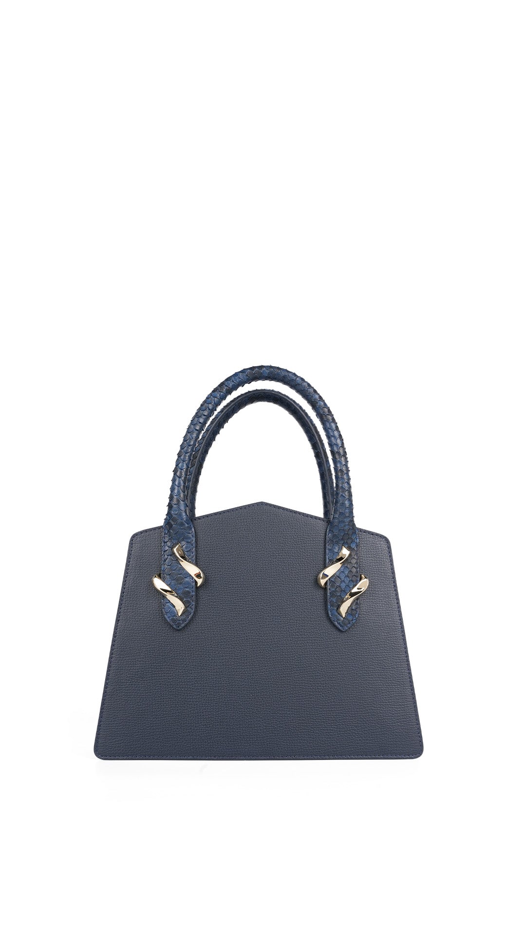 LADIES HAND BAG Dream Bag crumb python navy and dark blue