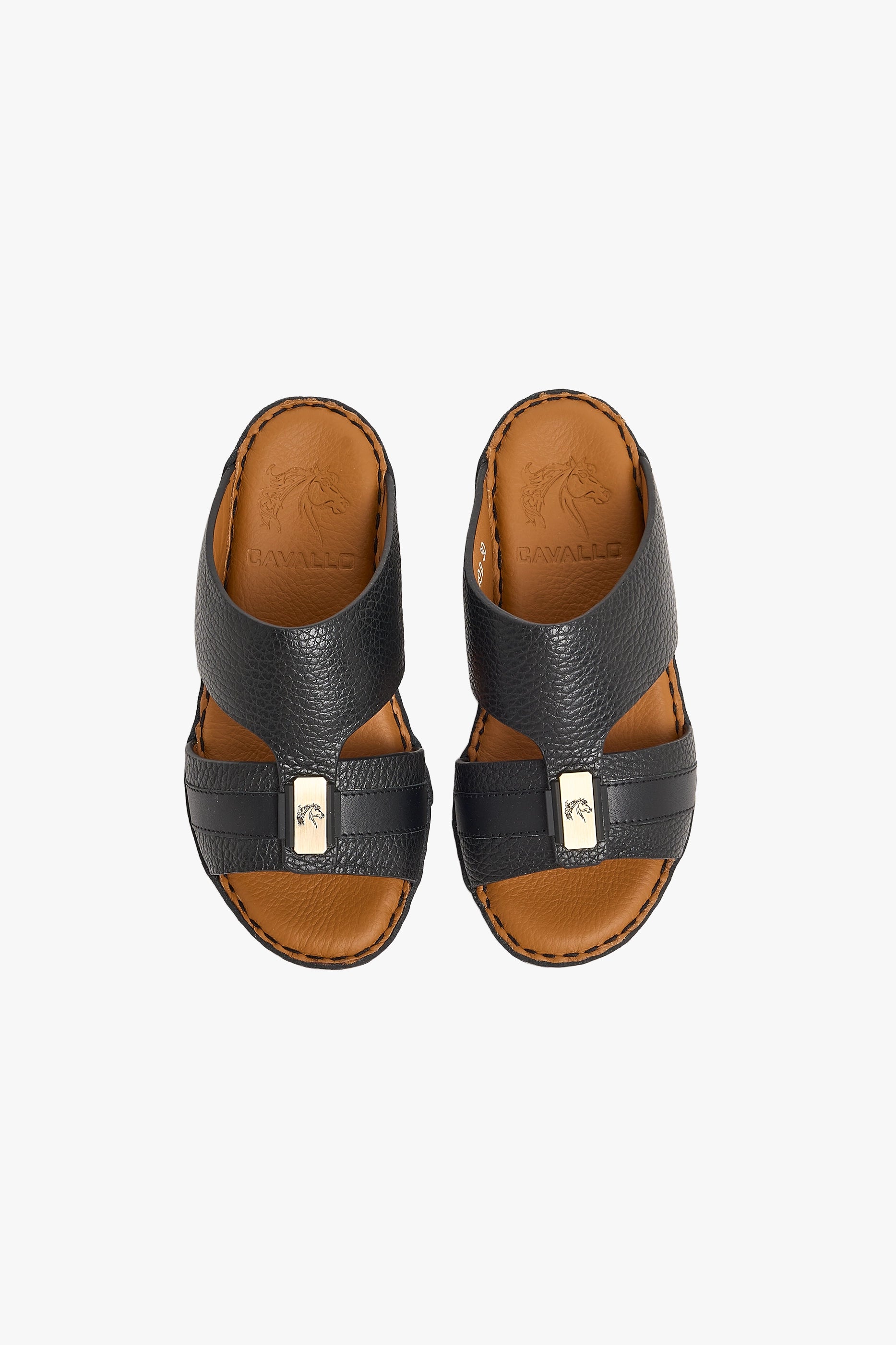 U619 TORELLO Leather Arabic Sandals for Boys