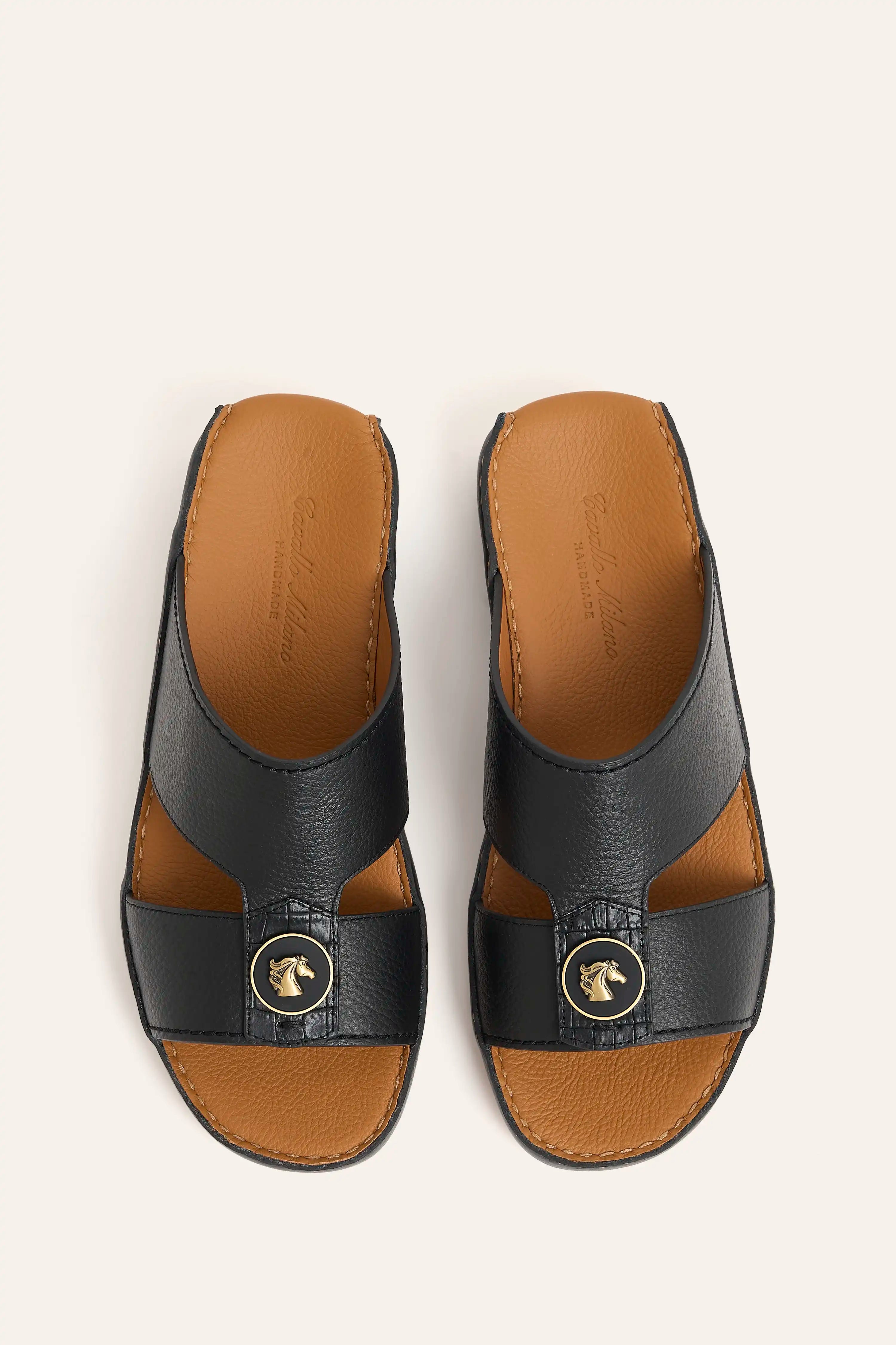 Cavallo Arabic Sandal 5010 — Deer Calf Gommato Leather