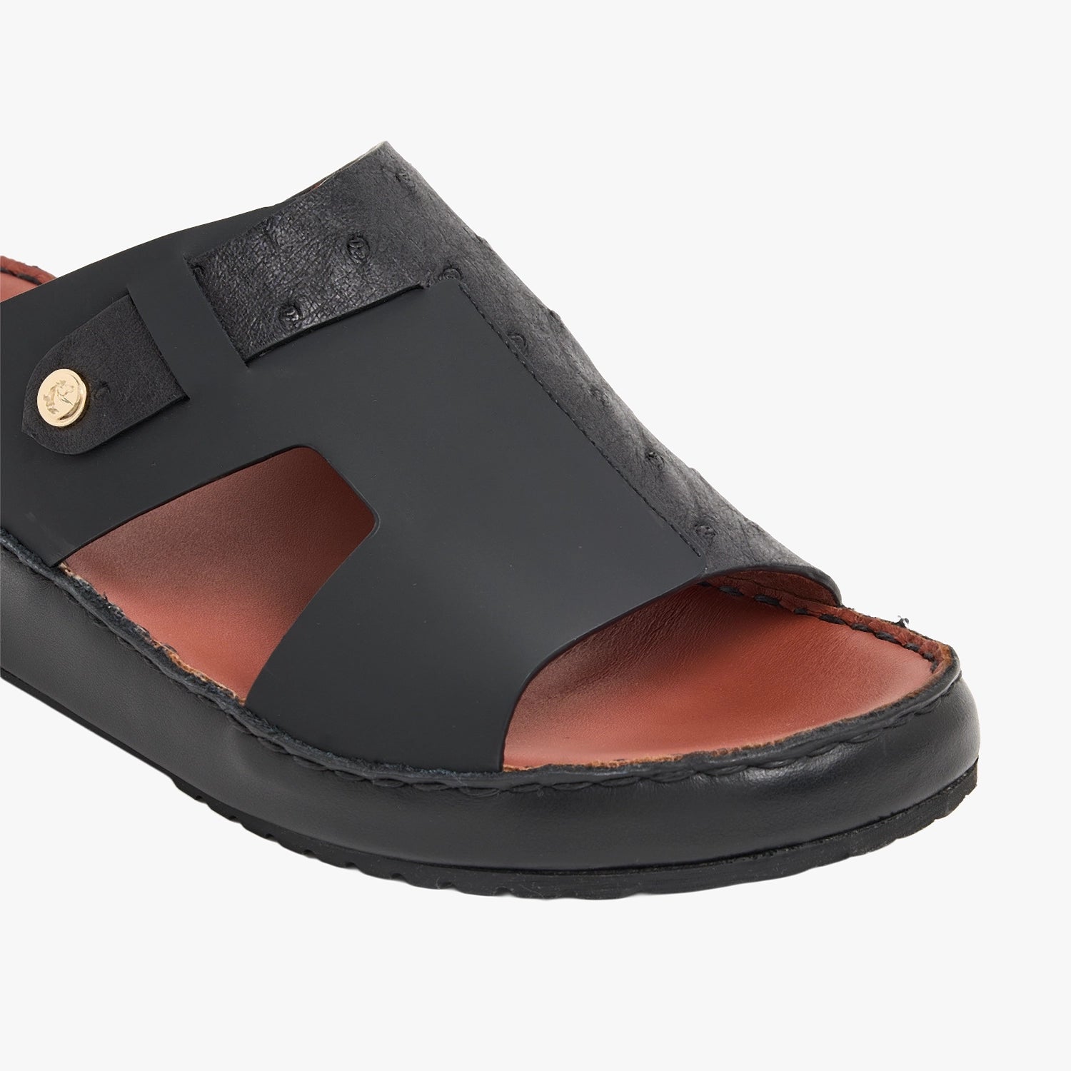 4033 OSTRICH LONDON Leather Arabic Sandals for Men