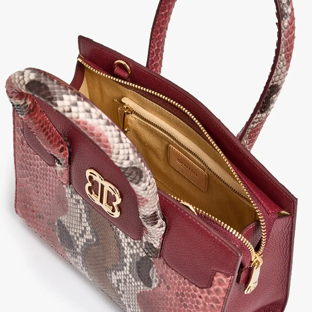 LADIES HAND BAG 0027 TALA PYTHON