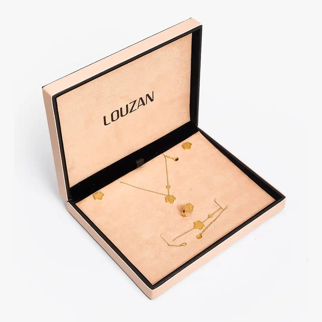 Lauzan Women's Jewelry Set SATIN Ti