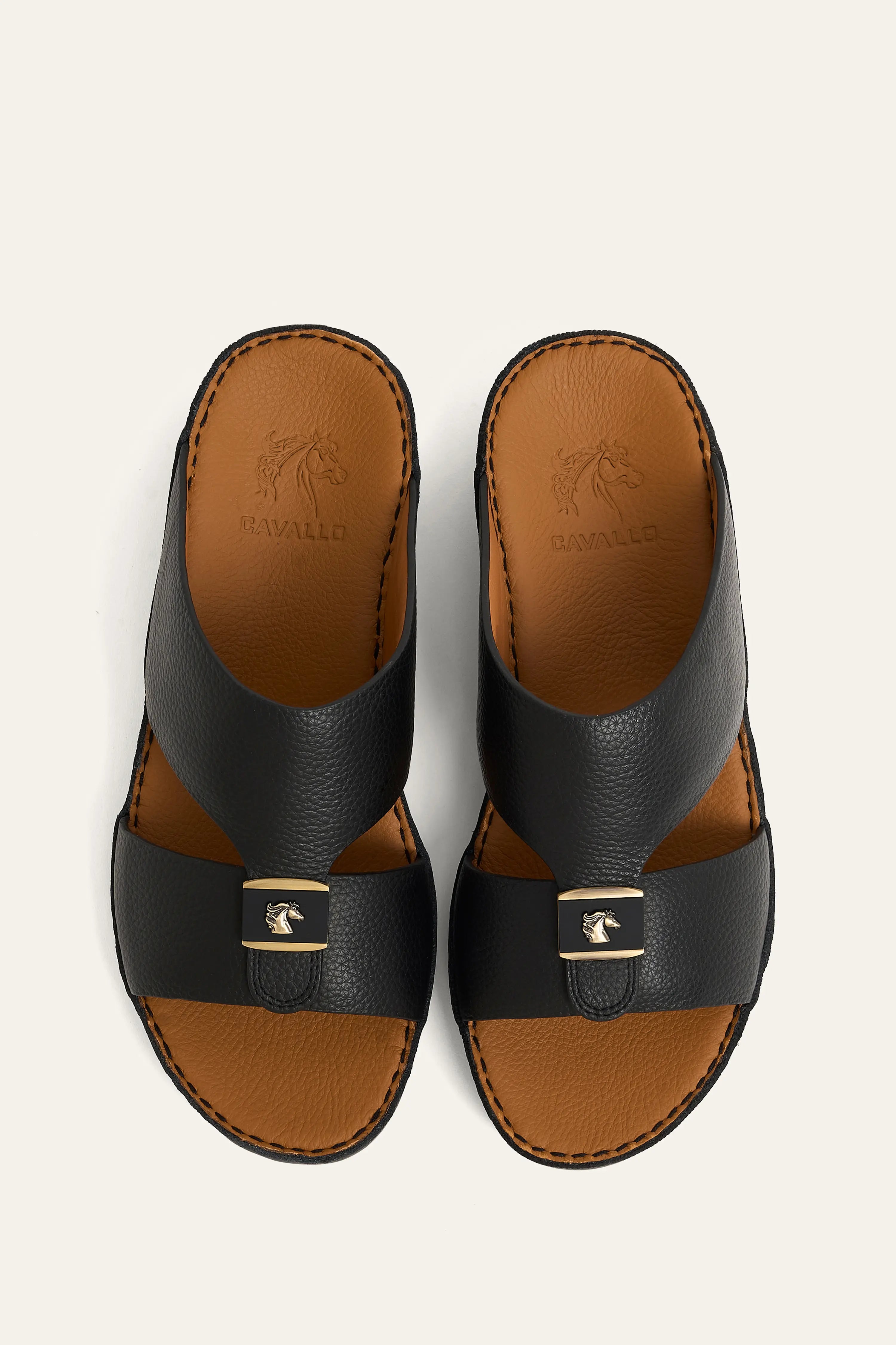 U621 CALF Arabic Sandals for Men