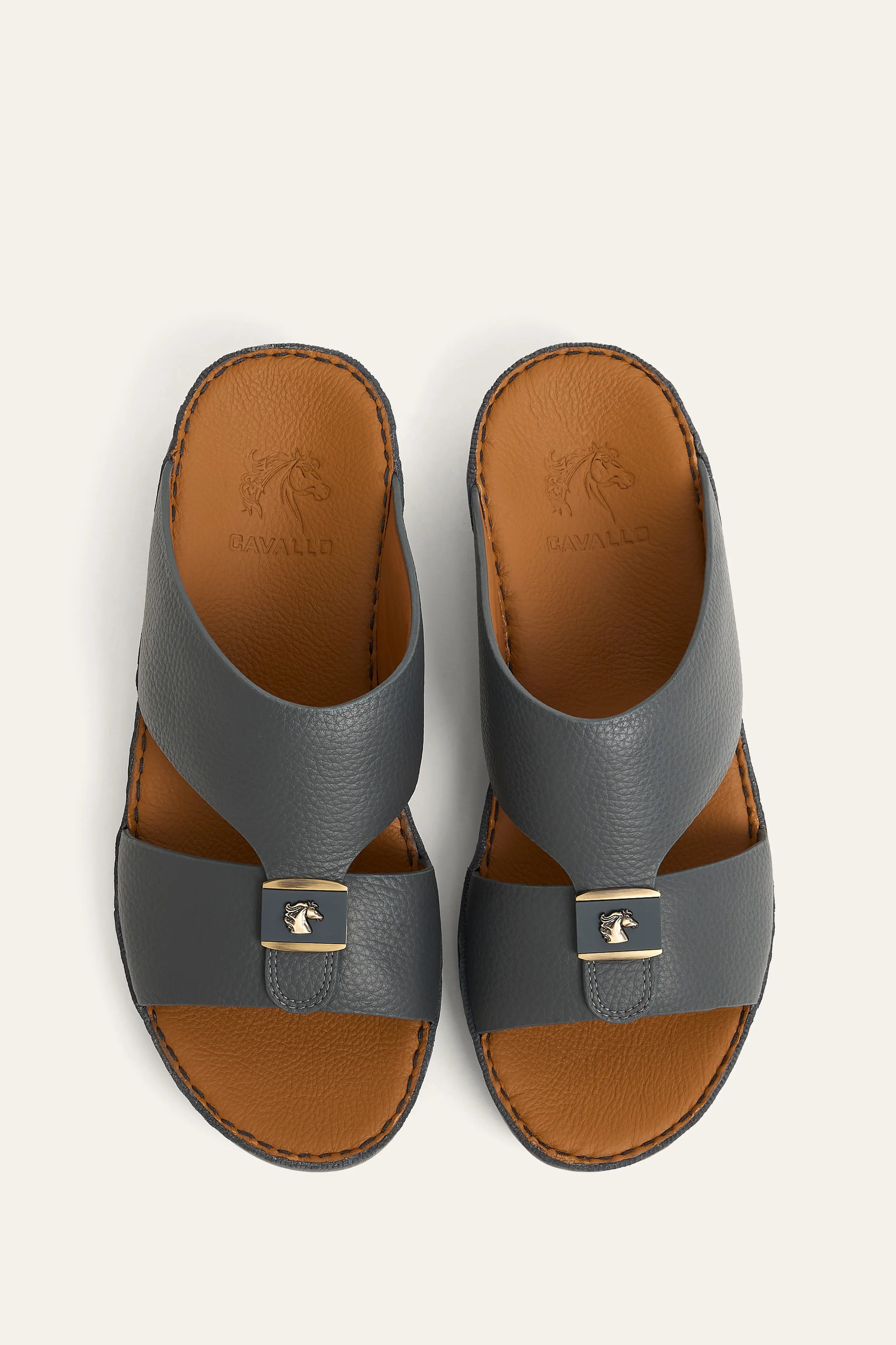 U621 CALF Arabic Sandals for Men