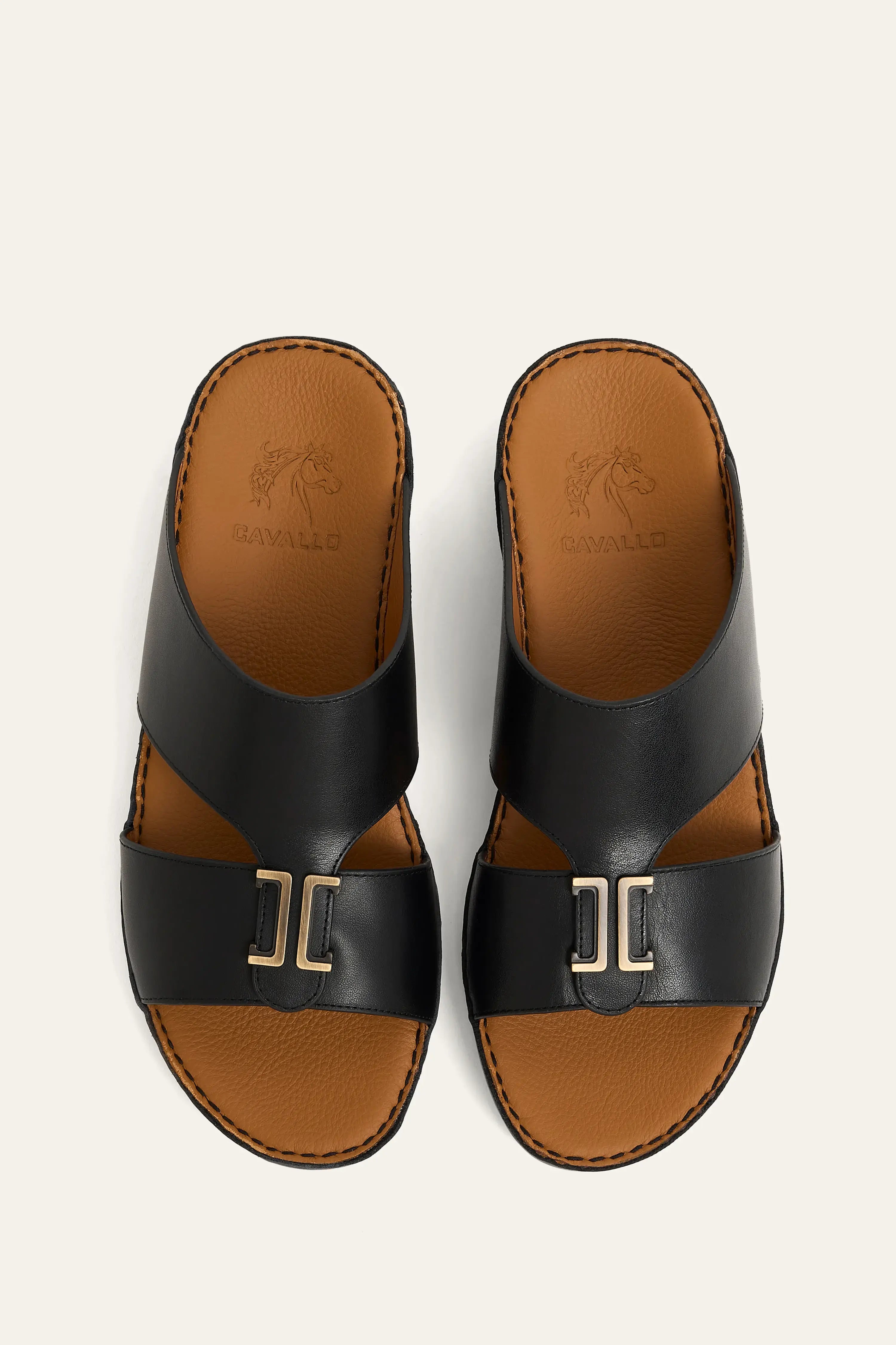 U625 NAPPA Leather Arabic Sandals for Men