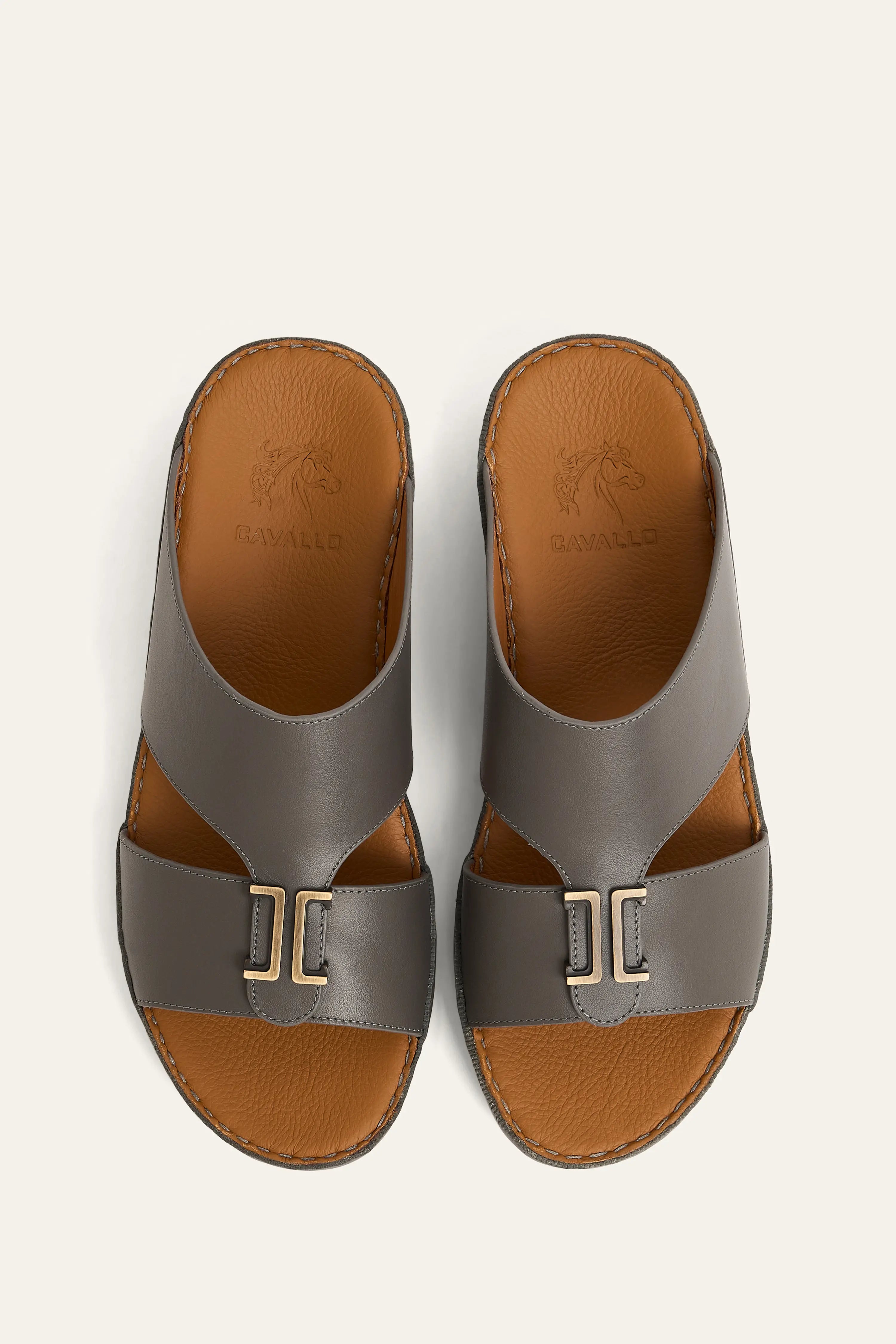U625 NAPPA Leather Arabic Sandals for Men
