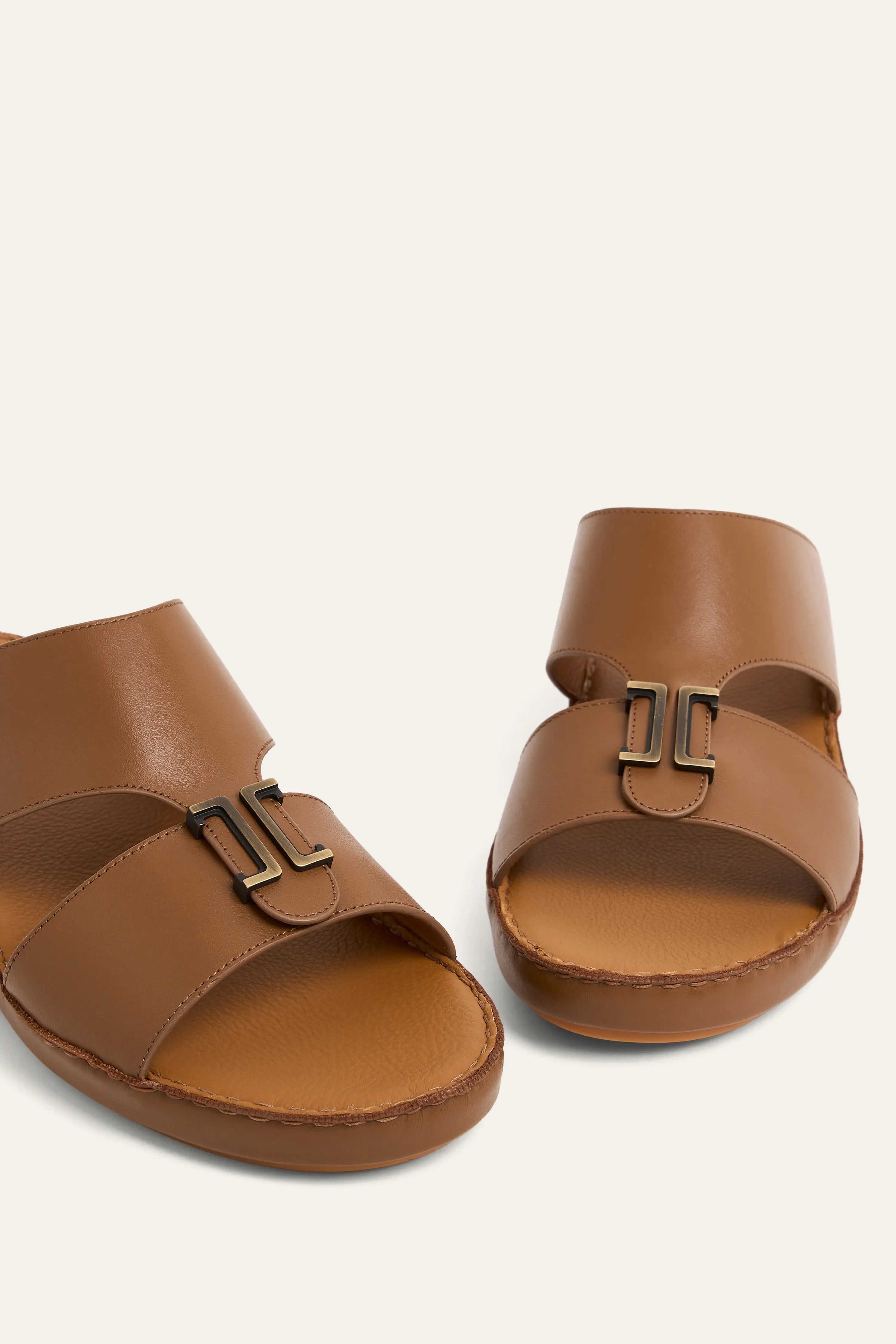 U625 NAPPA Leather Arabic Sandals for Men