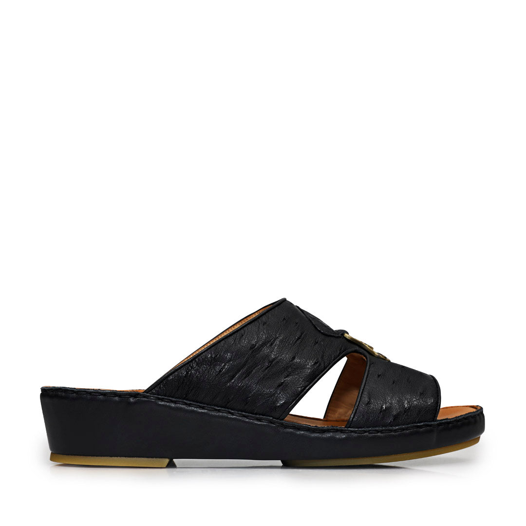 Arabic Sandals for men BABY OSTRICH CROCO Leather 1832