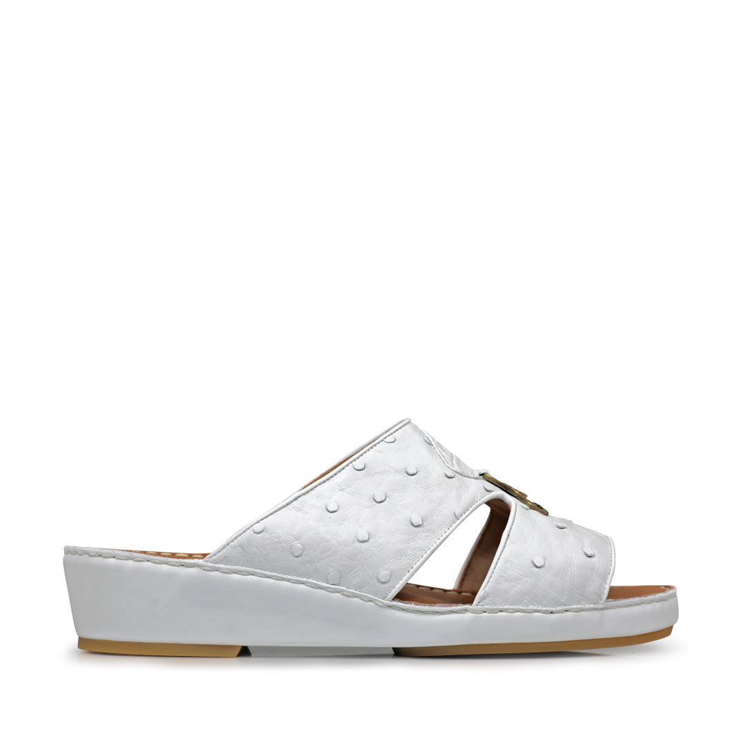 Arabic Sandals for men BABY OSTRICH CROCO Leather 1832