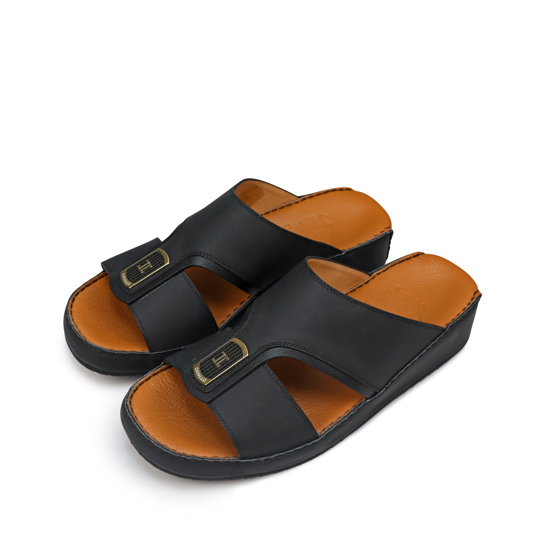 Arabic sandals for men ARGO SAFFIANO Leather 1903