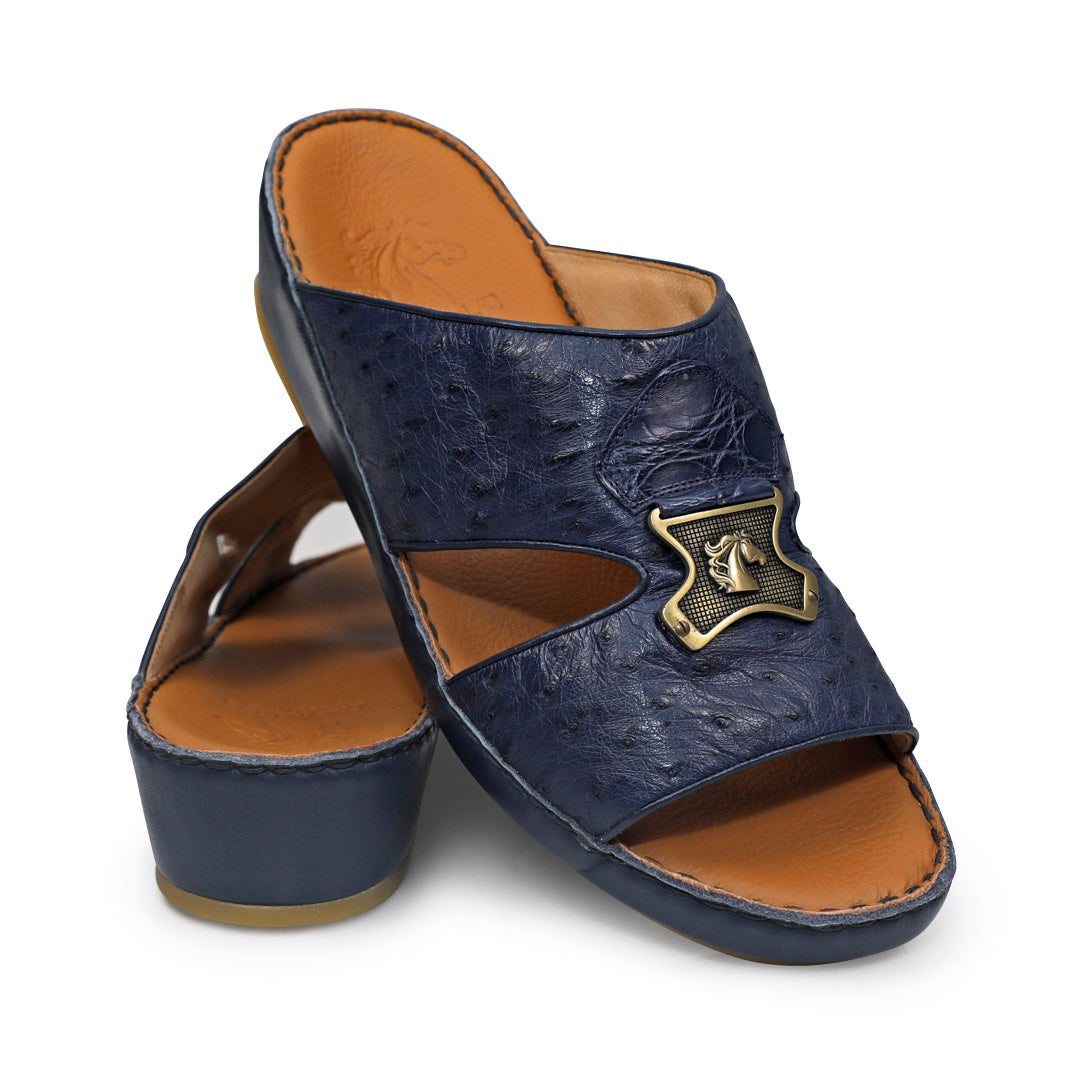 Arabic Sandals for men BABY OSTRICH CROCO Leather 1832