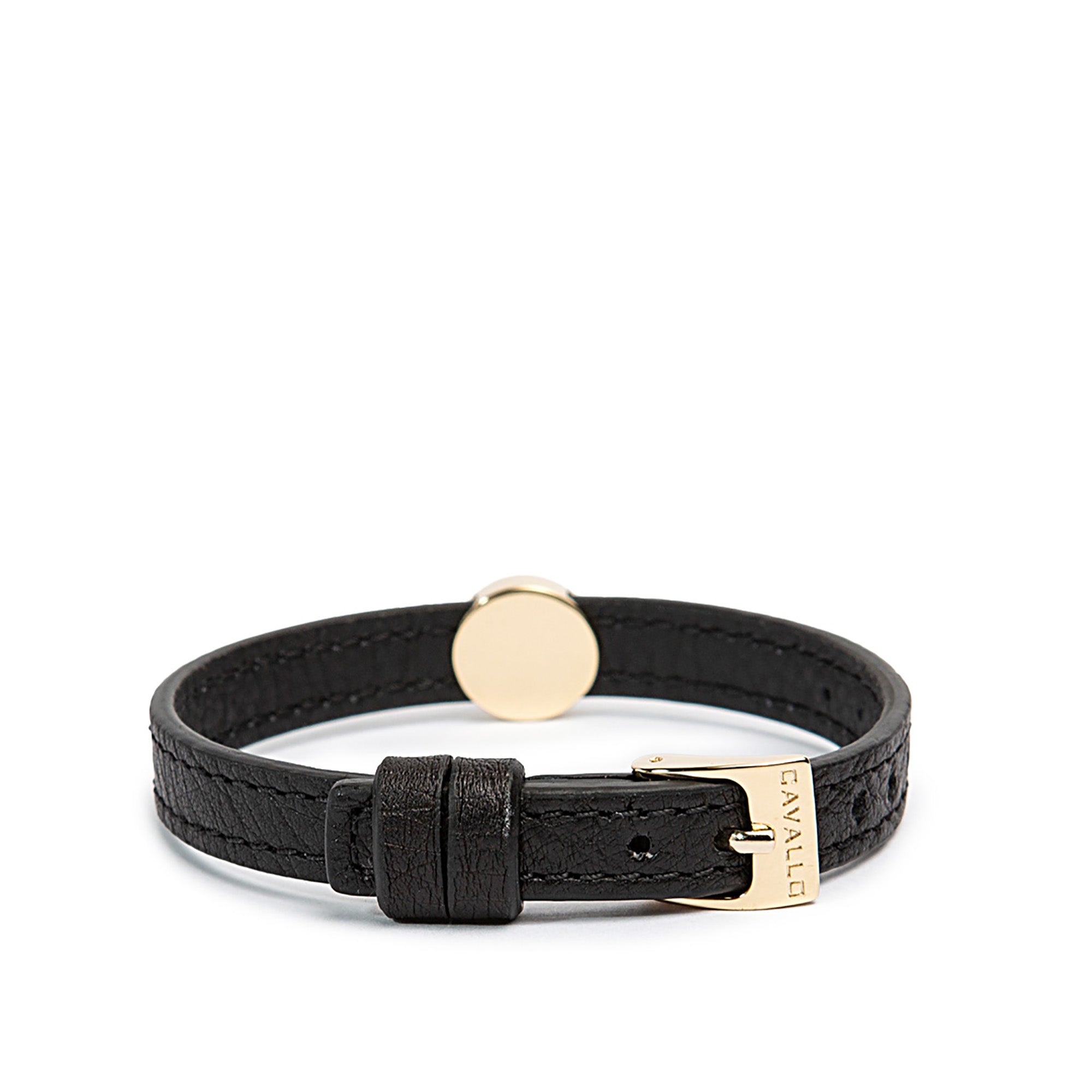 Men Bracelet 1014 Ostrich Leather