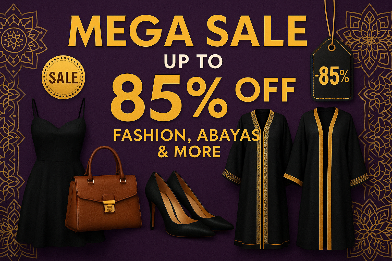 Mega Sale – Up to 85% Off