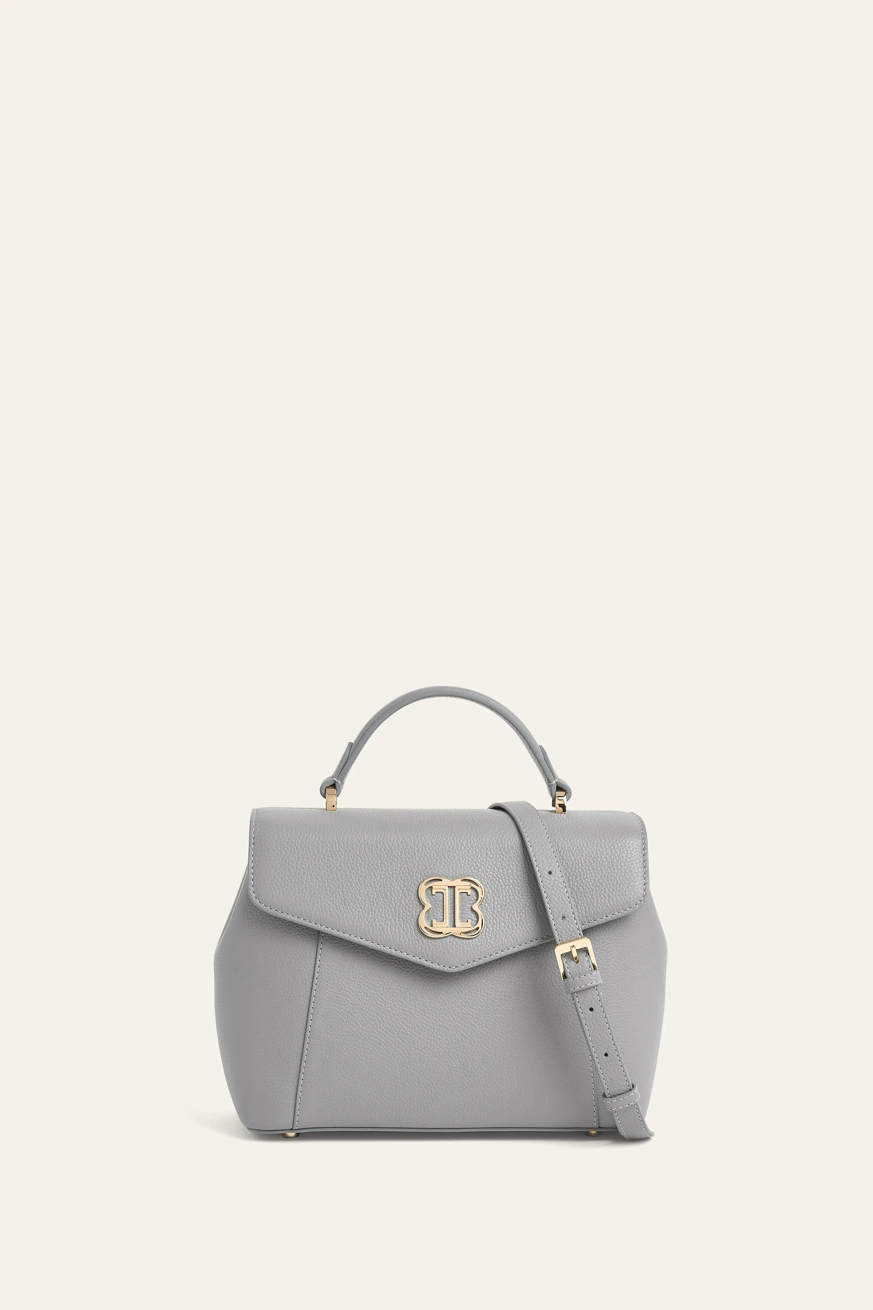 0022 IVORY CALF Satchel Bag