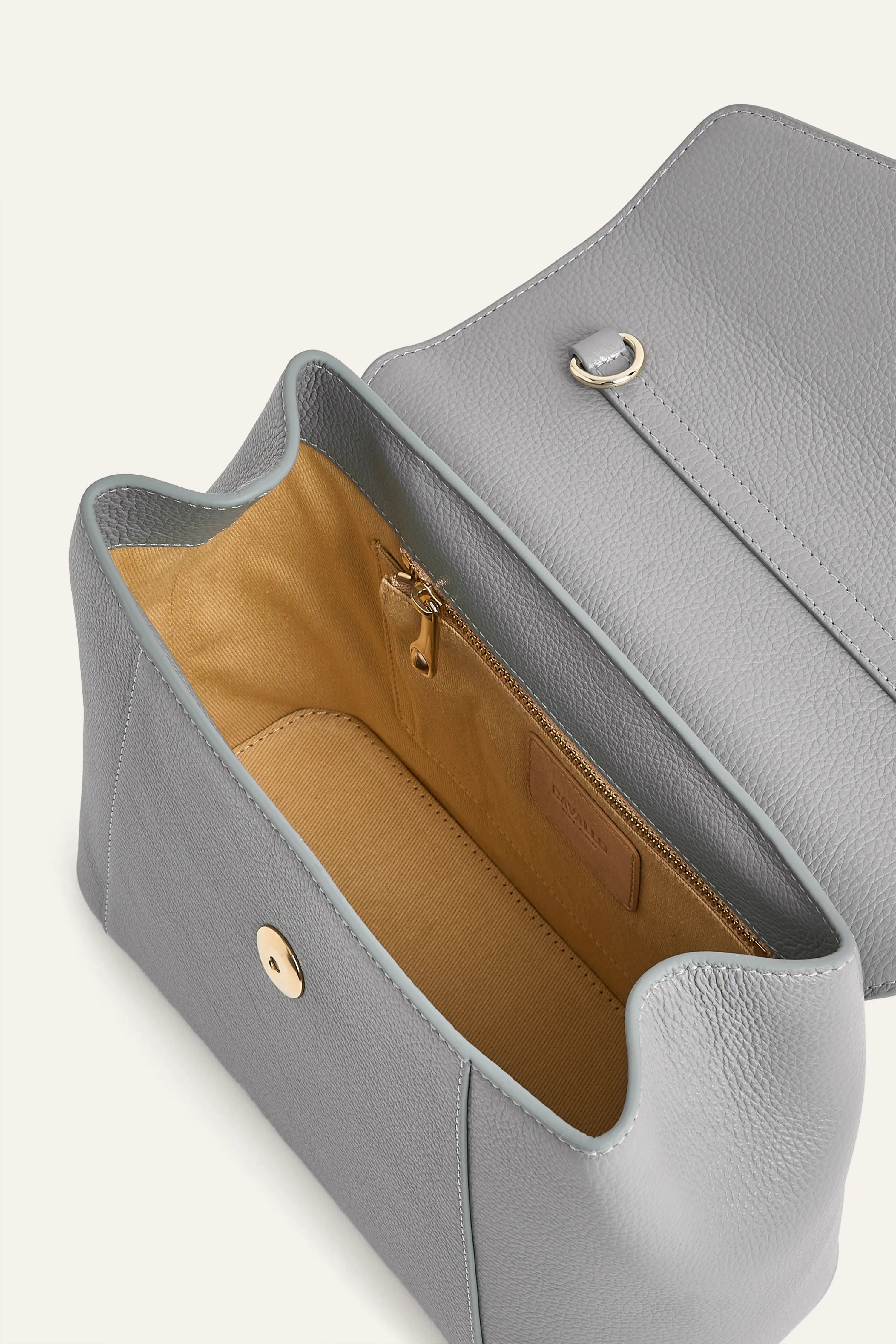 0022 IVORY CALF Satchel Bag