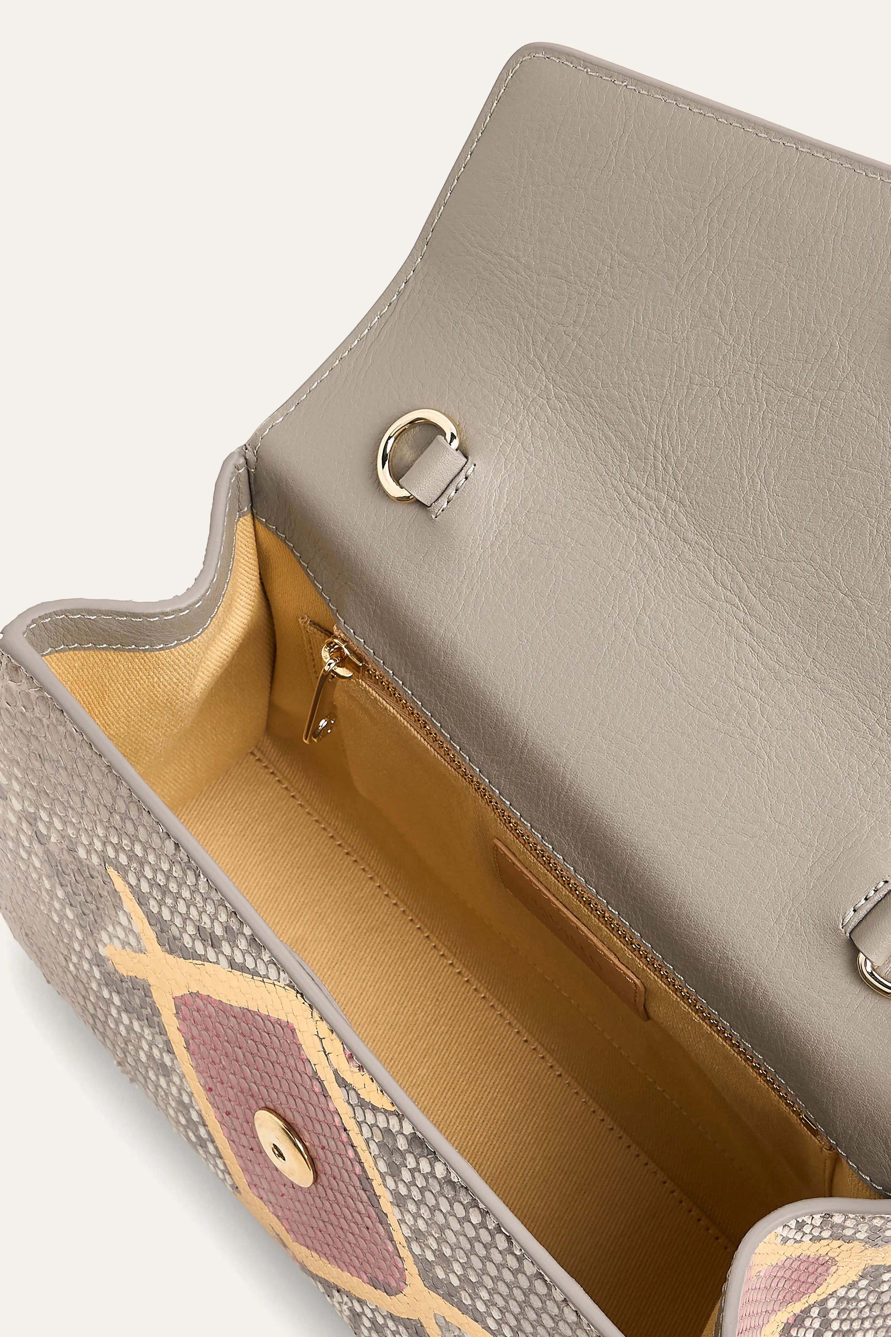 0037 HALA Textured Leather Bag