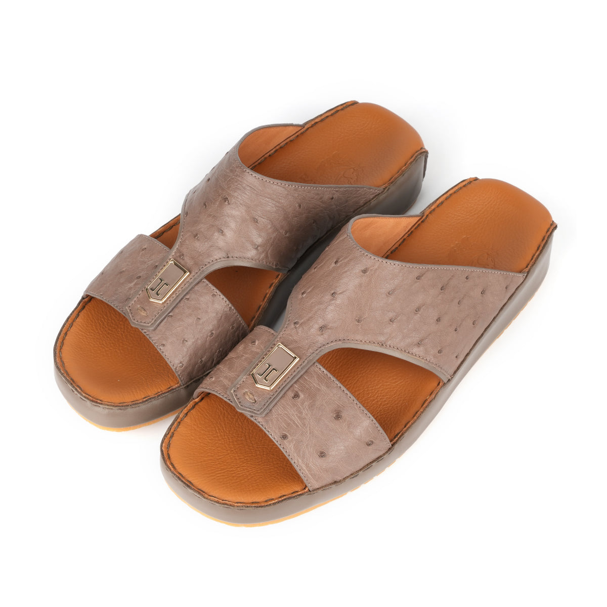 Arabic Men Sandal 3138 OSTRICH LEATHER