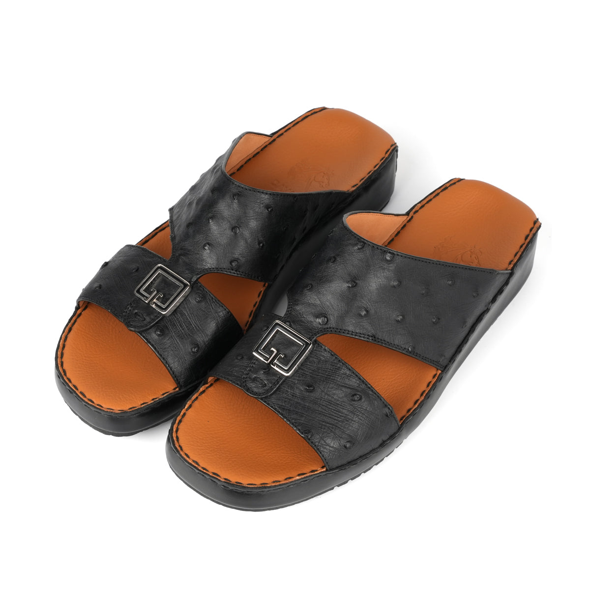 Arabic Men Sandal 3008 OSTRICH LEATHER