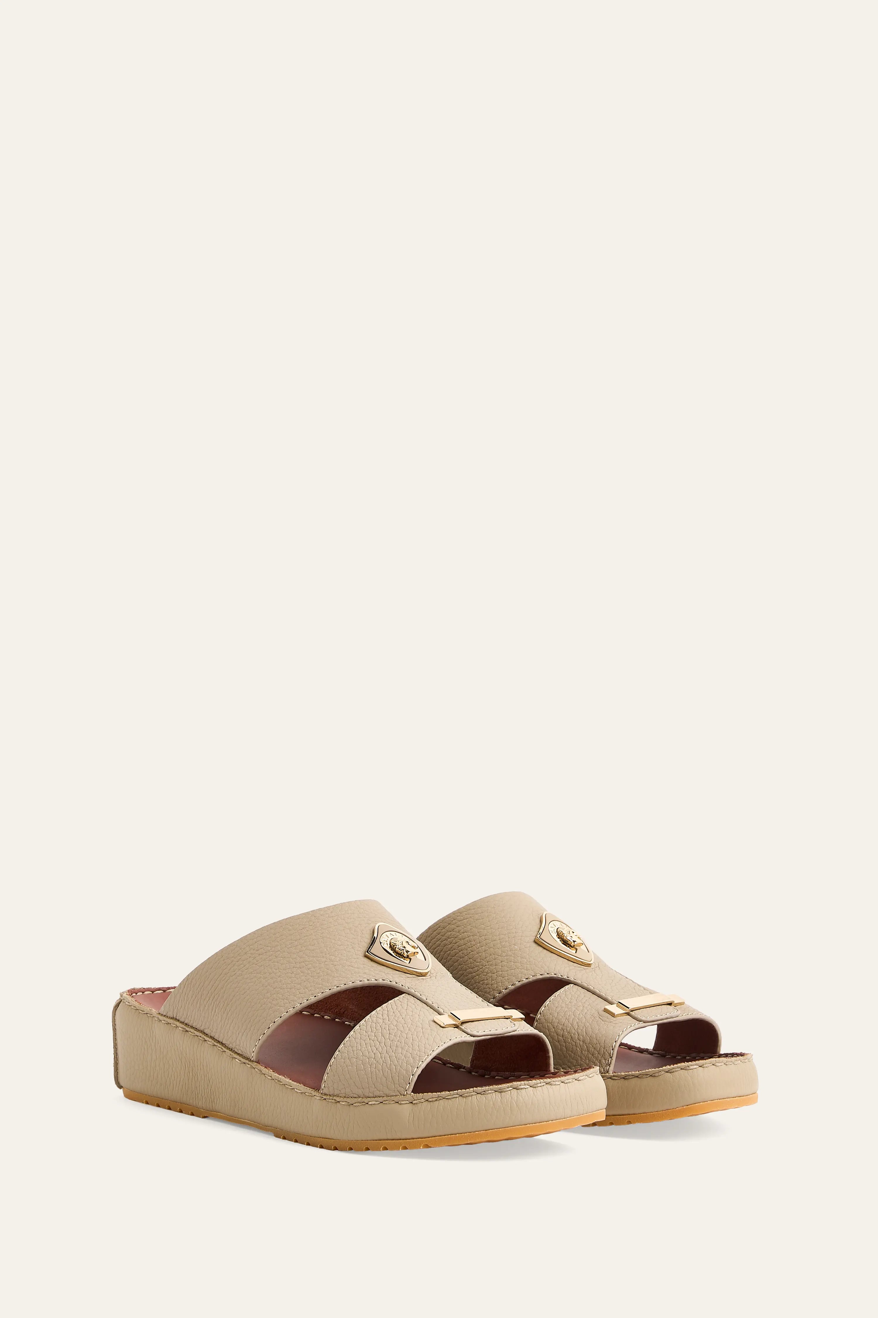 2145 DEER GOMMATO Leather Arabic Sandals for Men