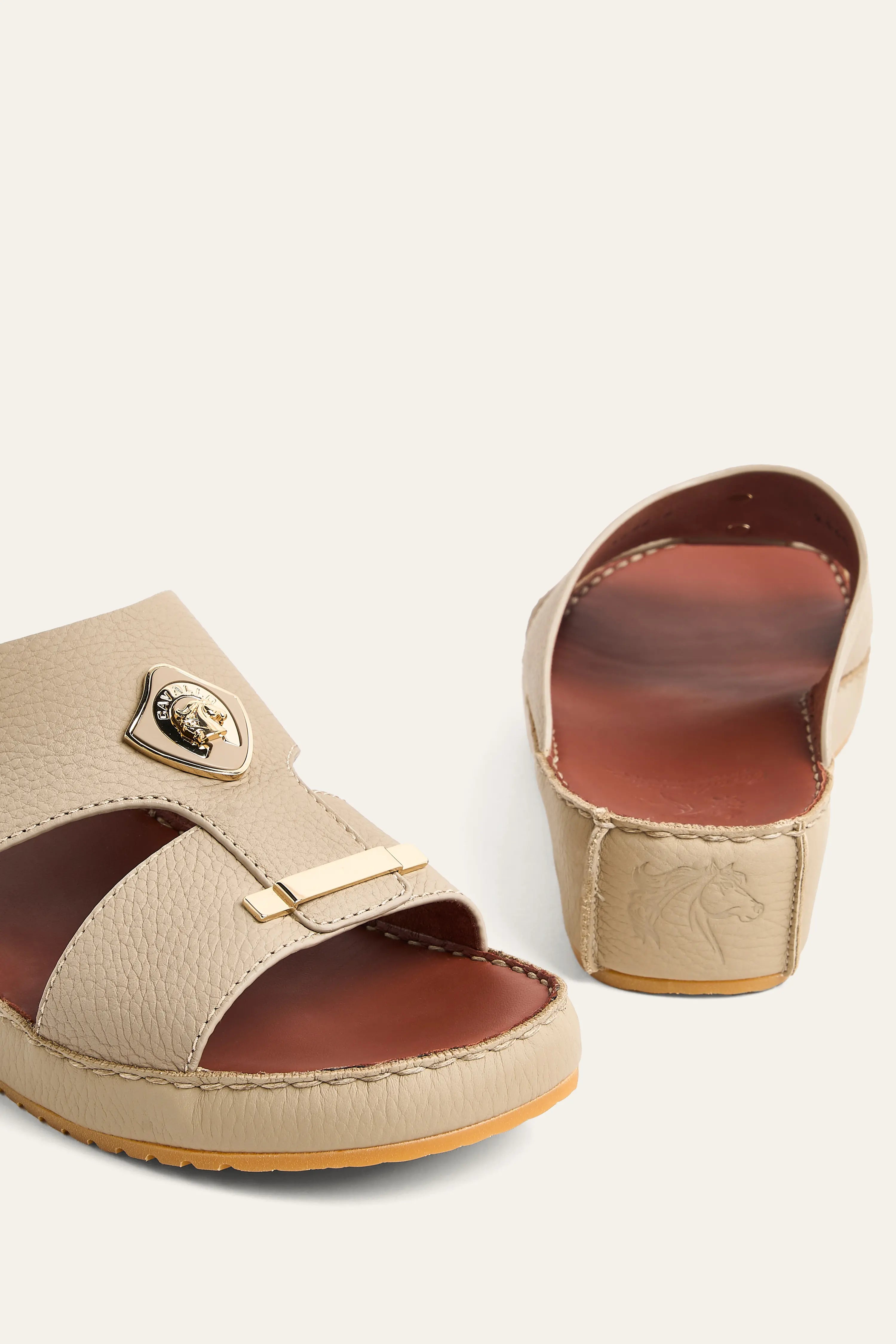 2145 DEER GOMMATO Leather Arabic Sandals for Men