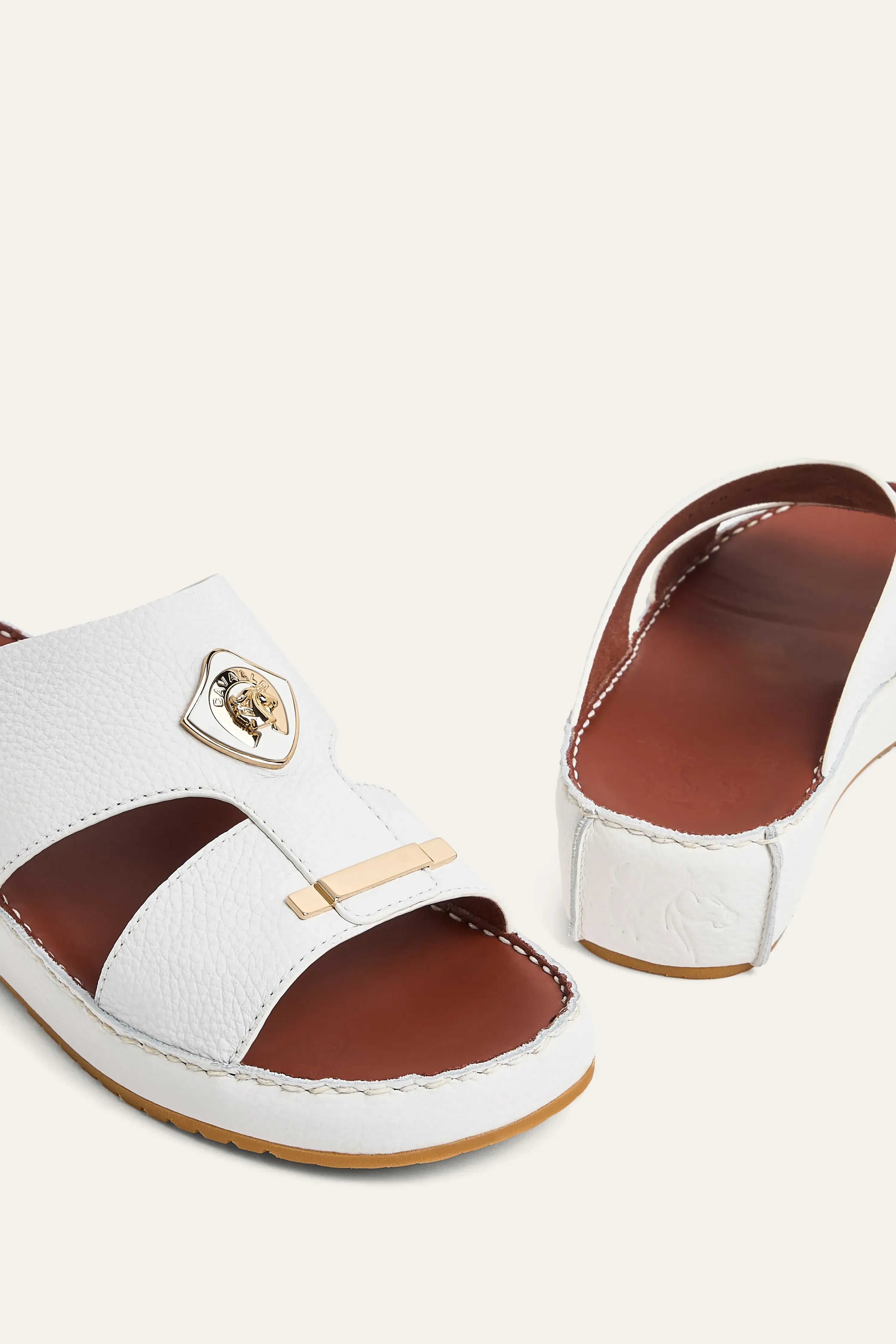 2145 DEER GOMMATO Leather Arabic Sandals for Men
