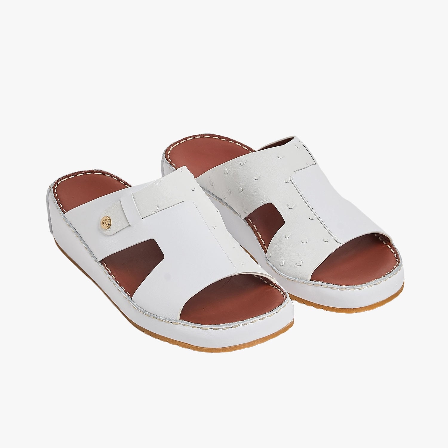 4033 OSTRICH LONDON Leather Arabic Sandals for Men