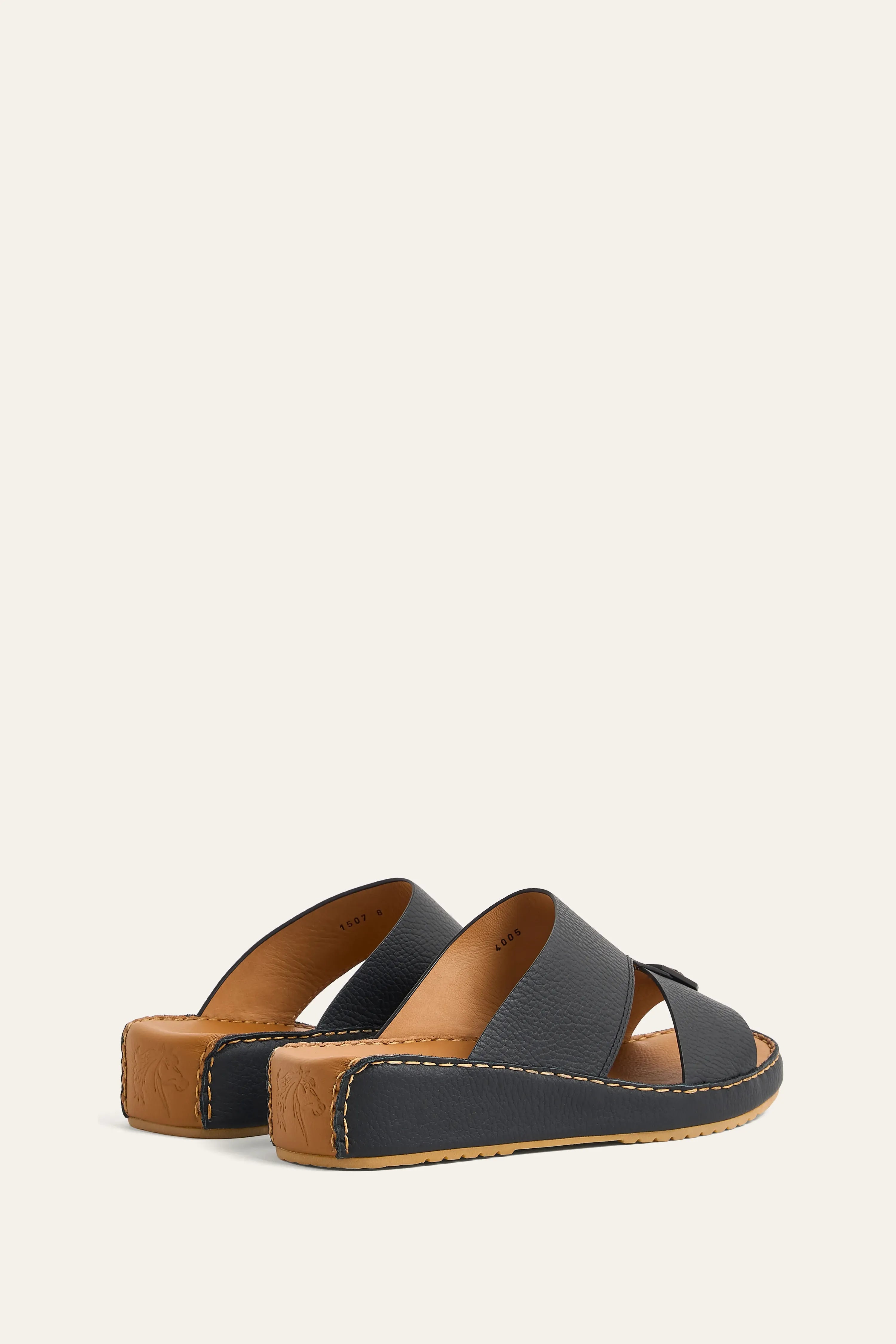 4005 CALF Leather Arabic Sandals for Men