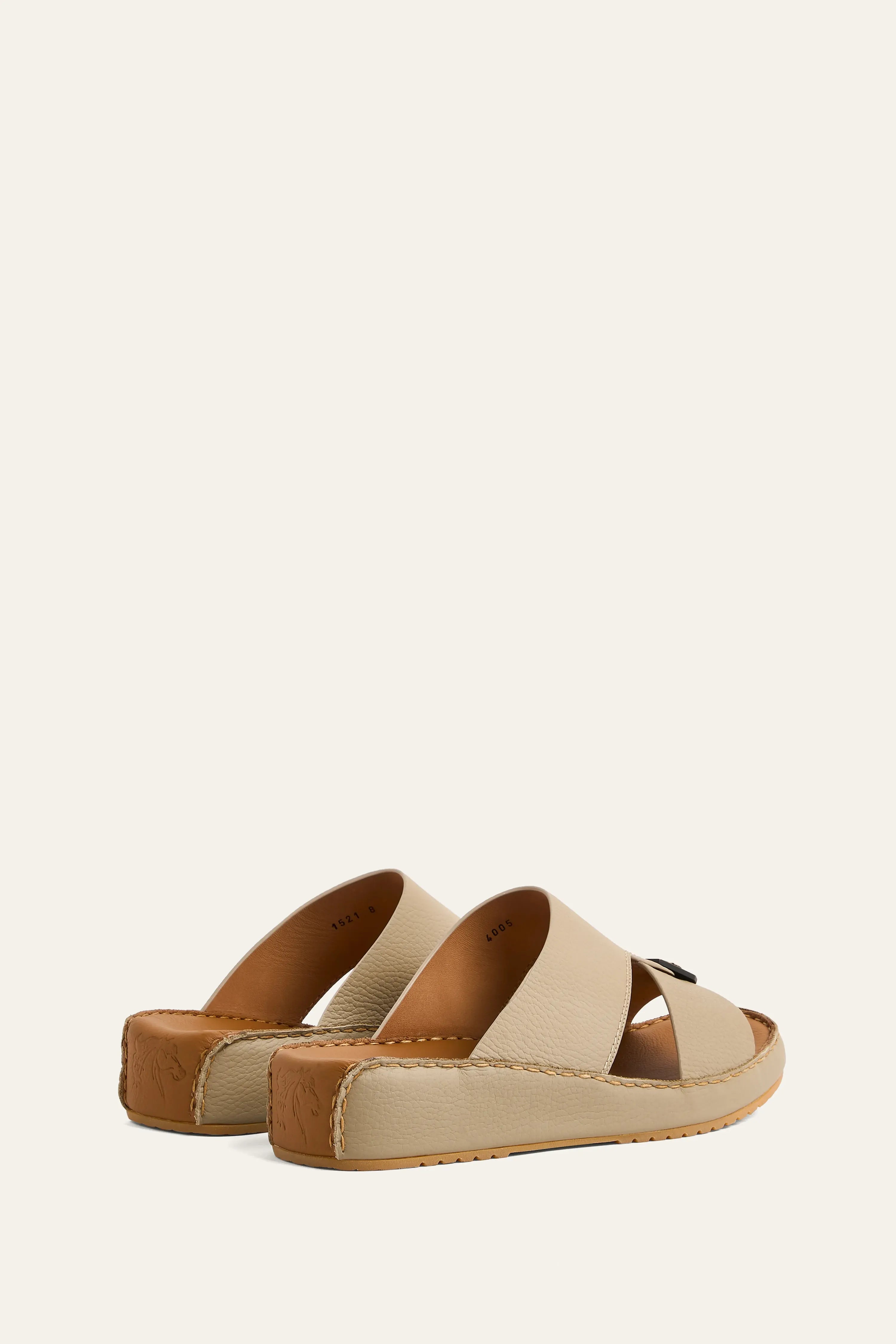 4005 CALF Leather Arabic Sandals for Men